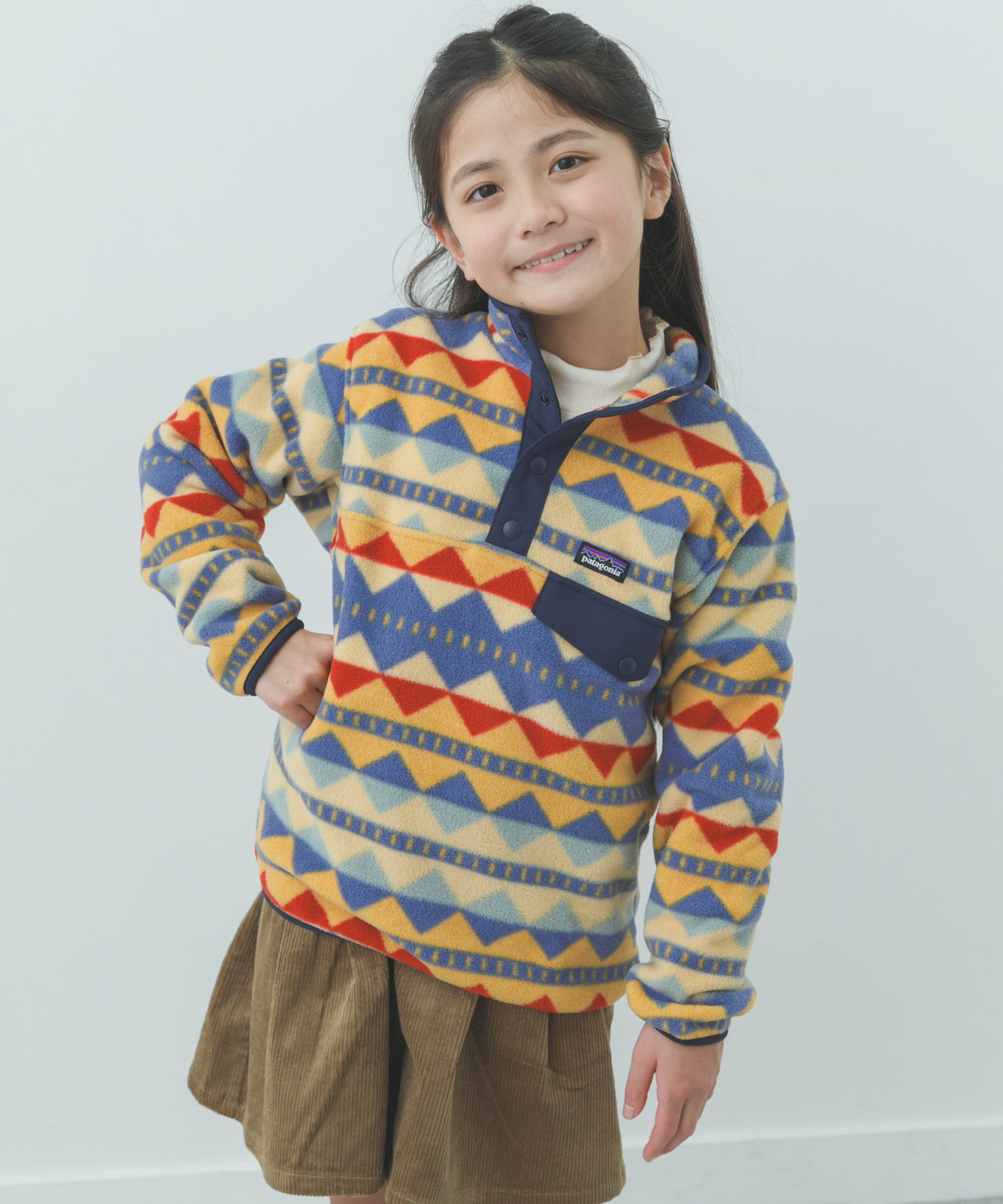 patagonia　Ks LW Synch Snap T Pullover(KIDS)
