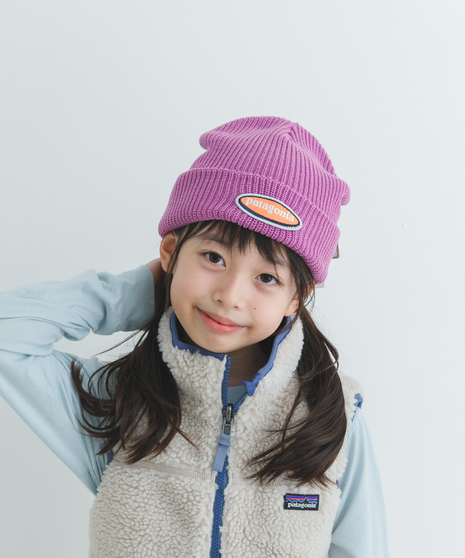 patagonia　Ks Logo Beanie(KIDS)