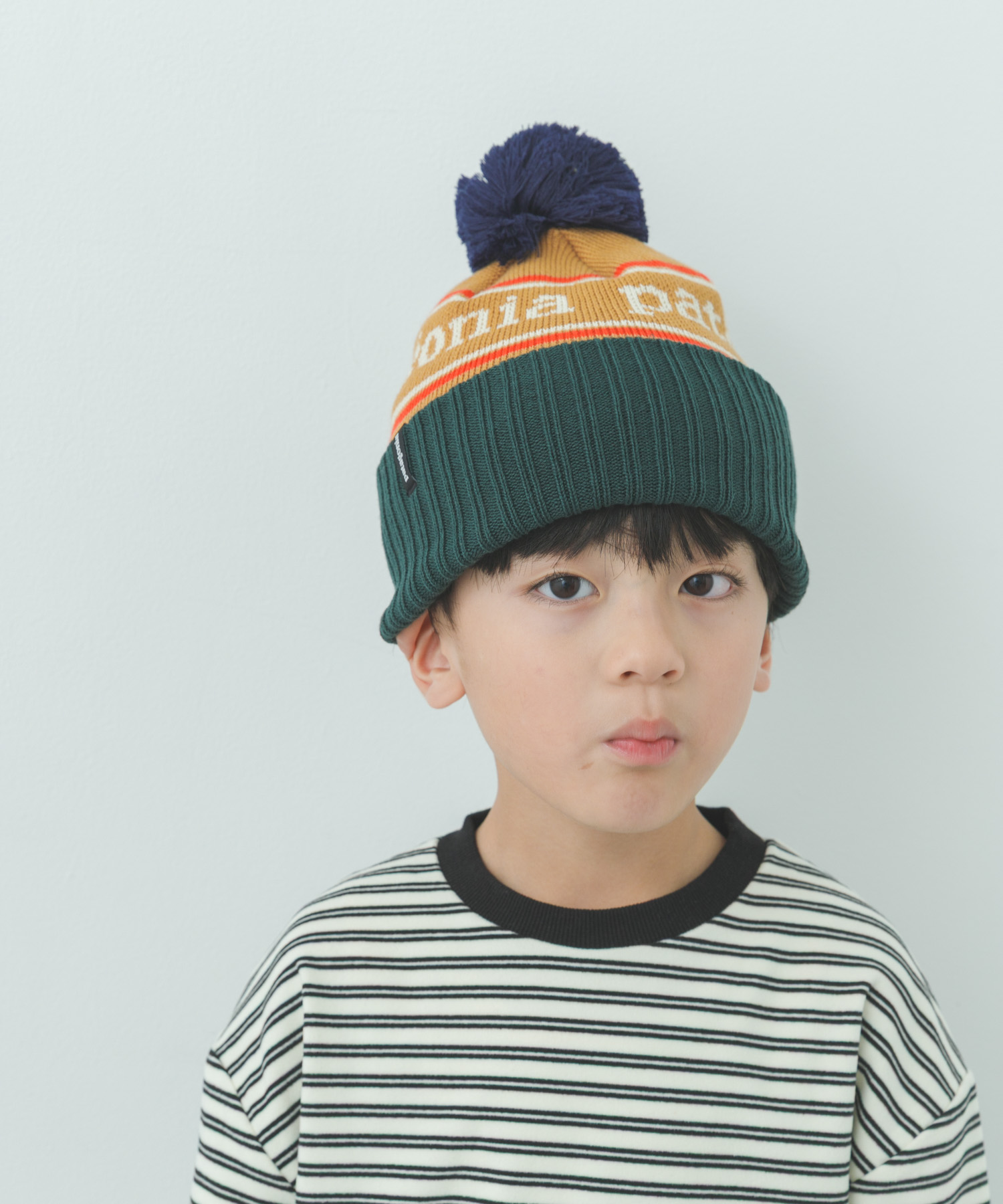 patagonia　Ks　Powder Town Beanie(KIDS) PKTA One