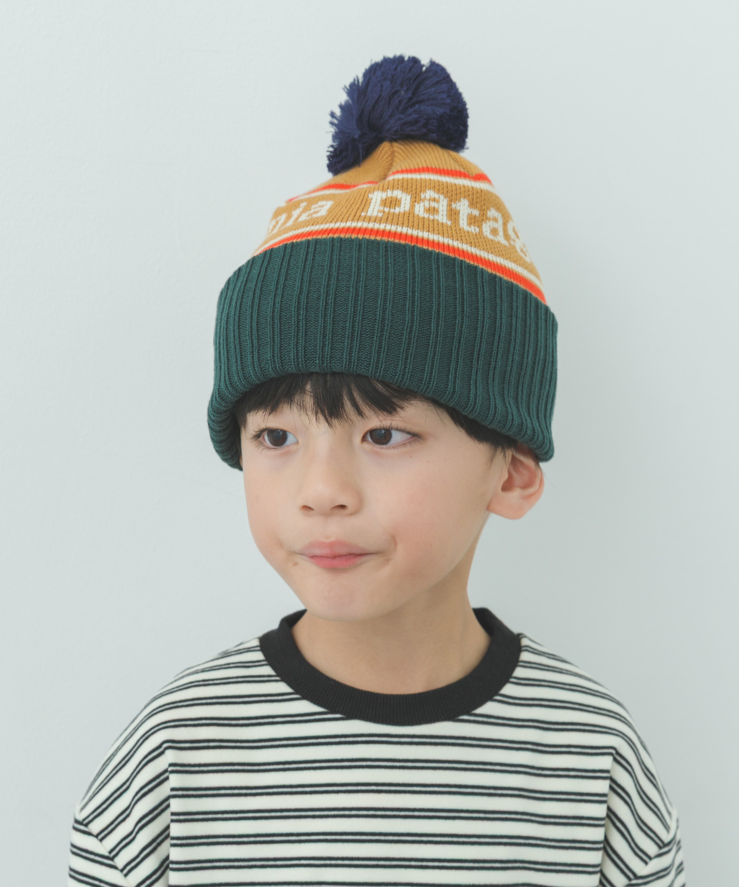 patagonia　Ks　Powder Town Beanie(KIDS) PKTA One