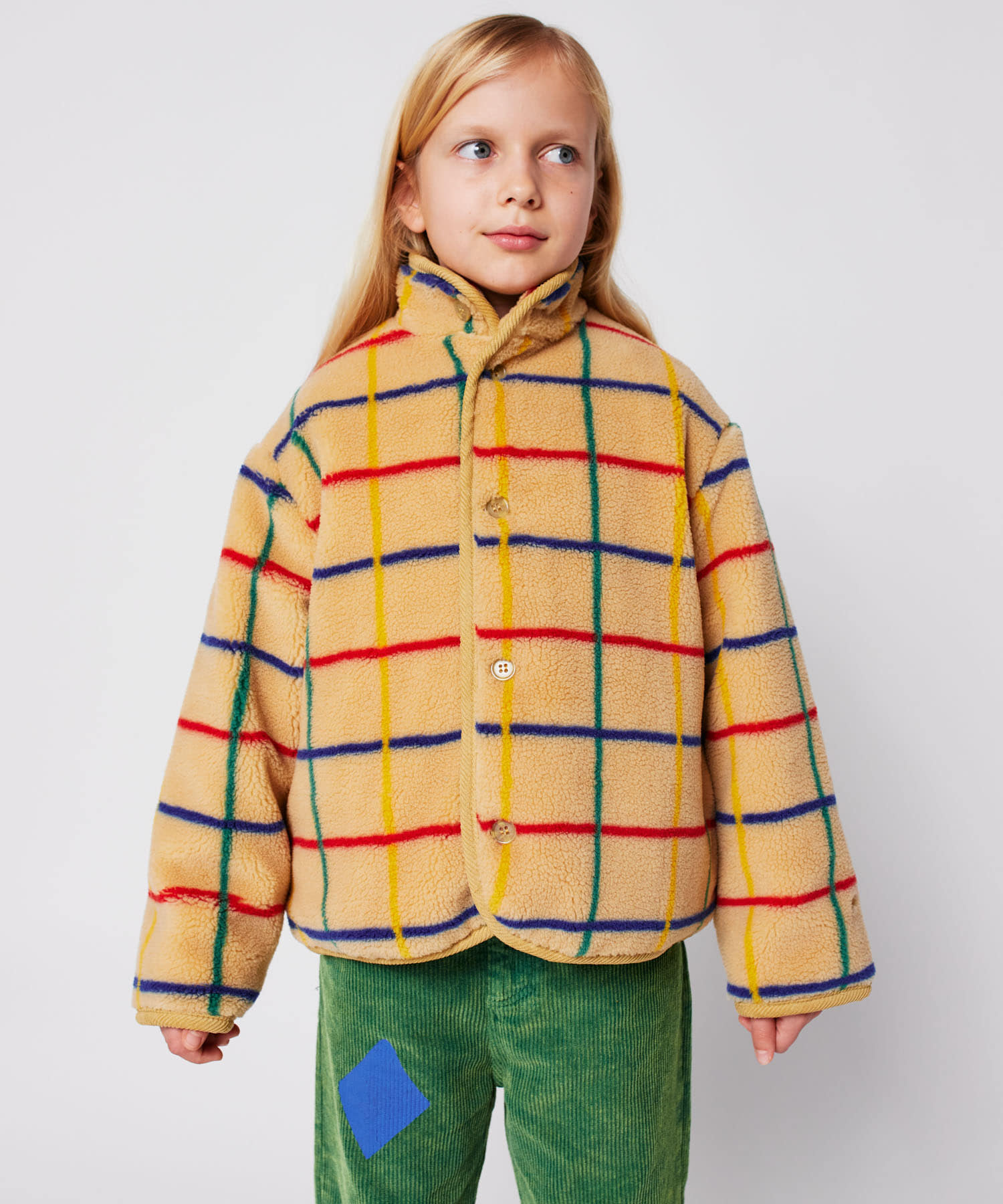 BOBO CHOSES　Color stripes jacket(KIDS)
