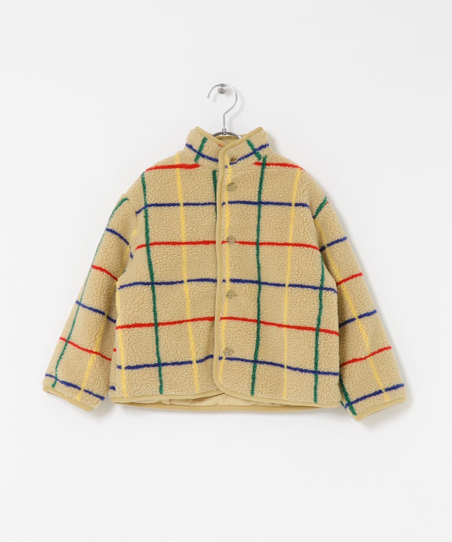 BOBO CHOSES　Color stripes jacket(KIDS) CHECK 4-5y