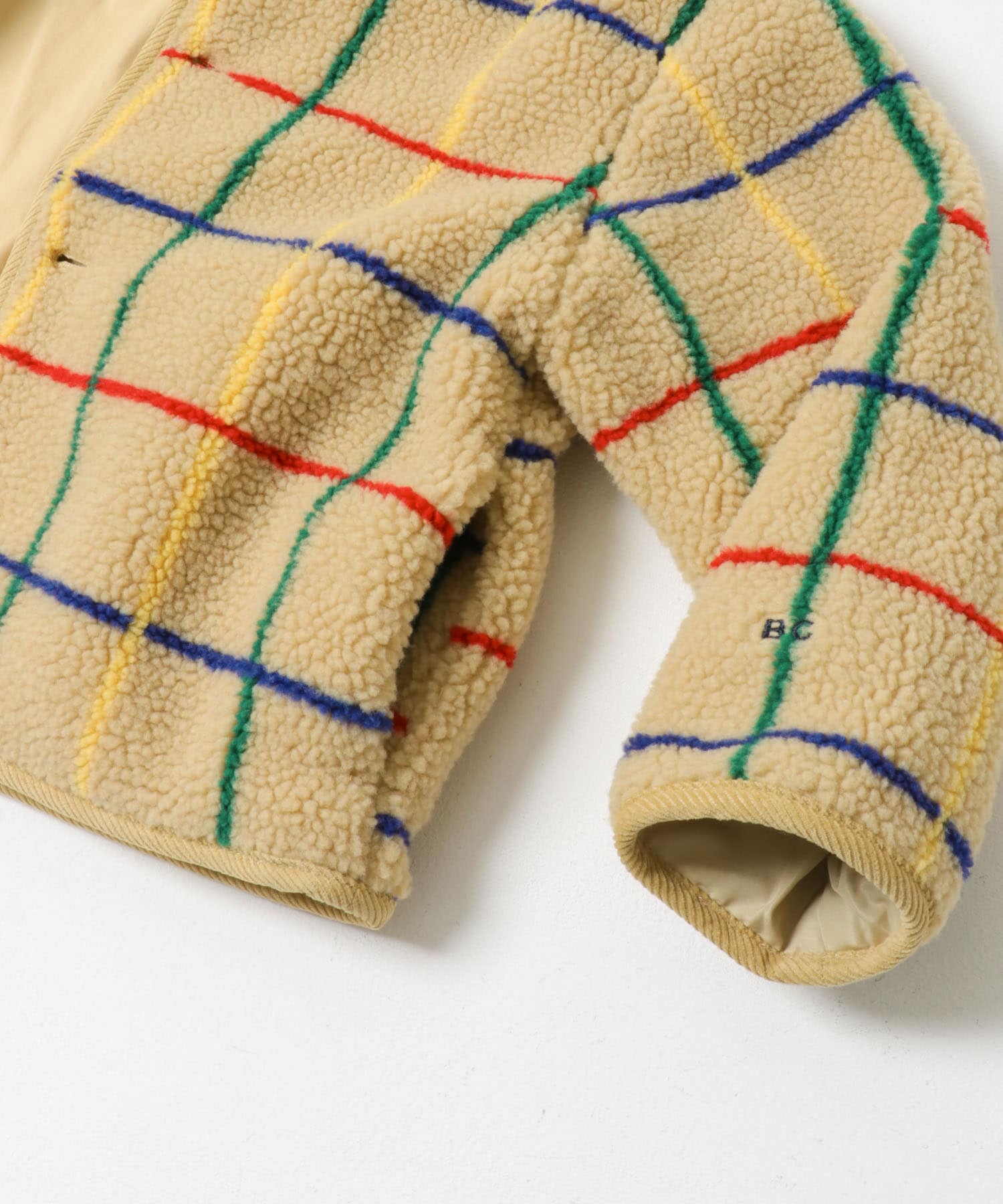 BOBO CHOSES　Color stripes jacket(KIDS) CHECK 4-5y