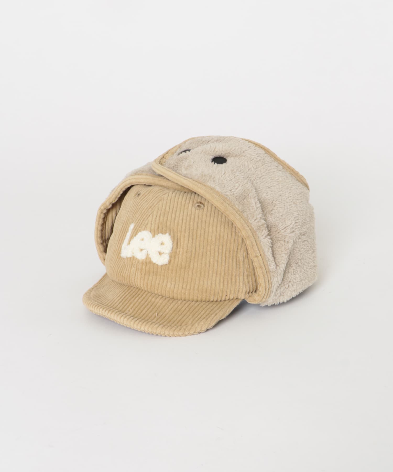 Lee　FLIGHT CAP(KIDS) BEIGE XS