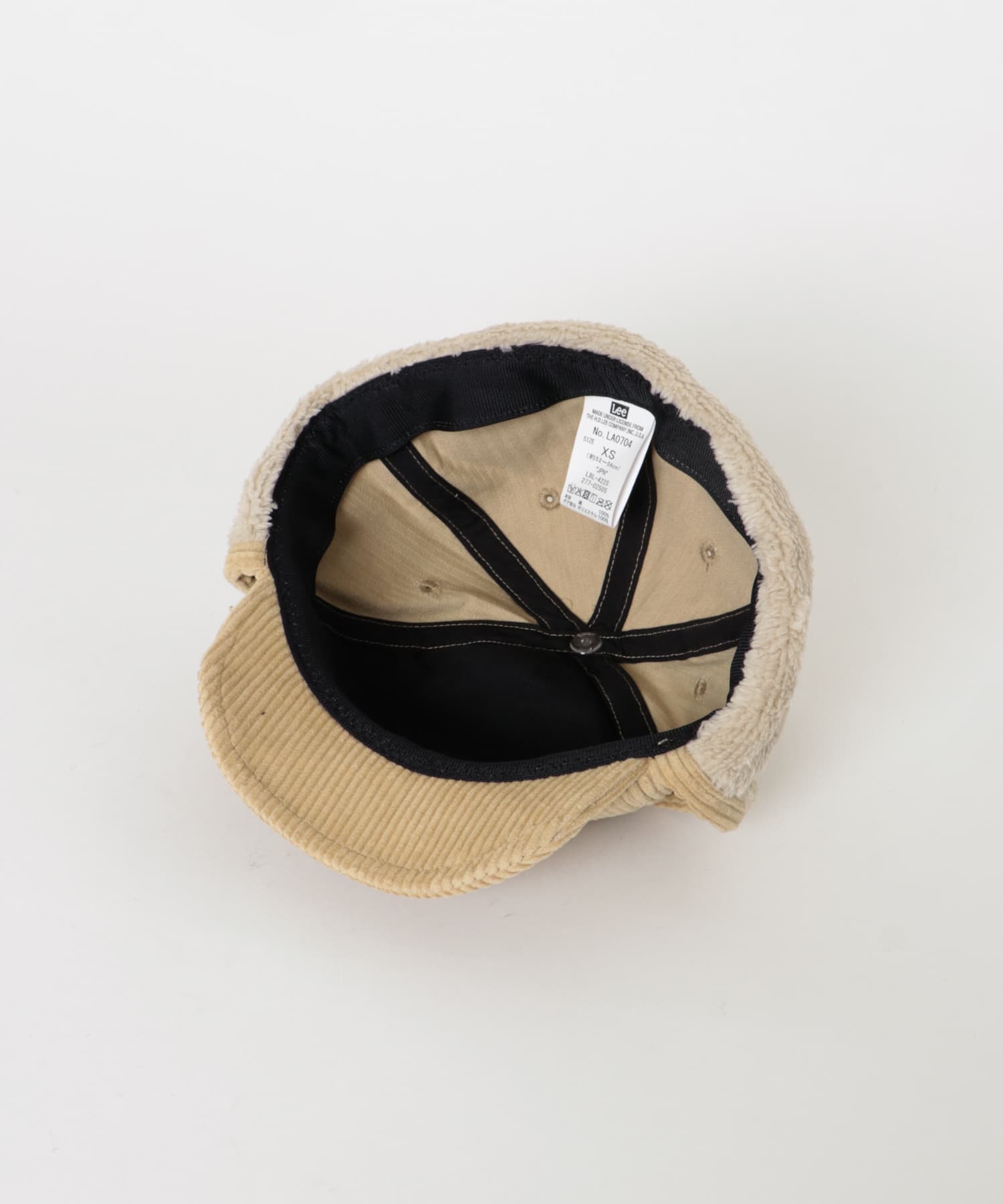 Lee　FLIGHT CAP(KIDS) BEIGE XS