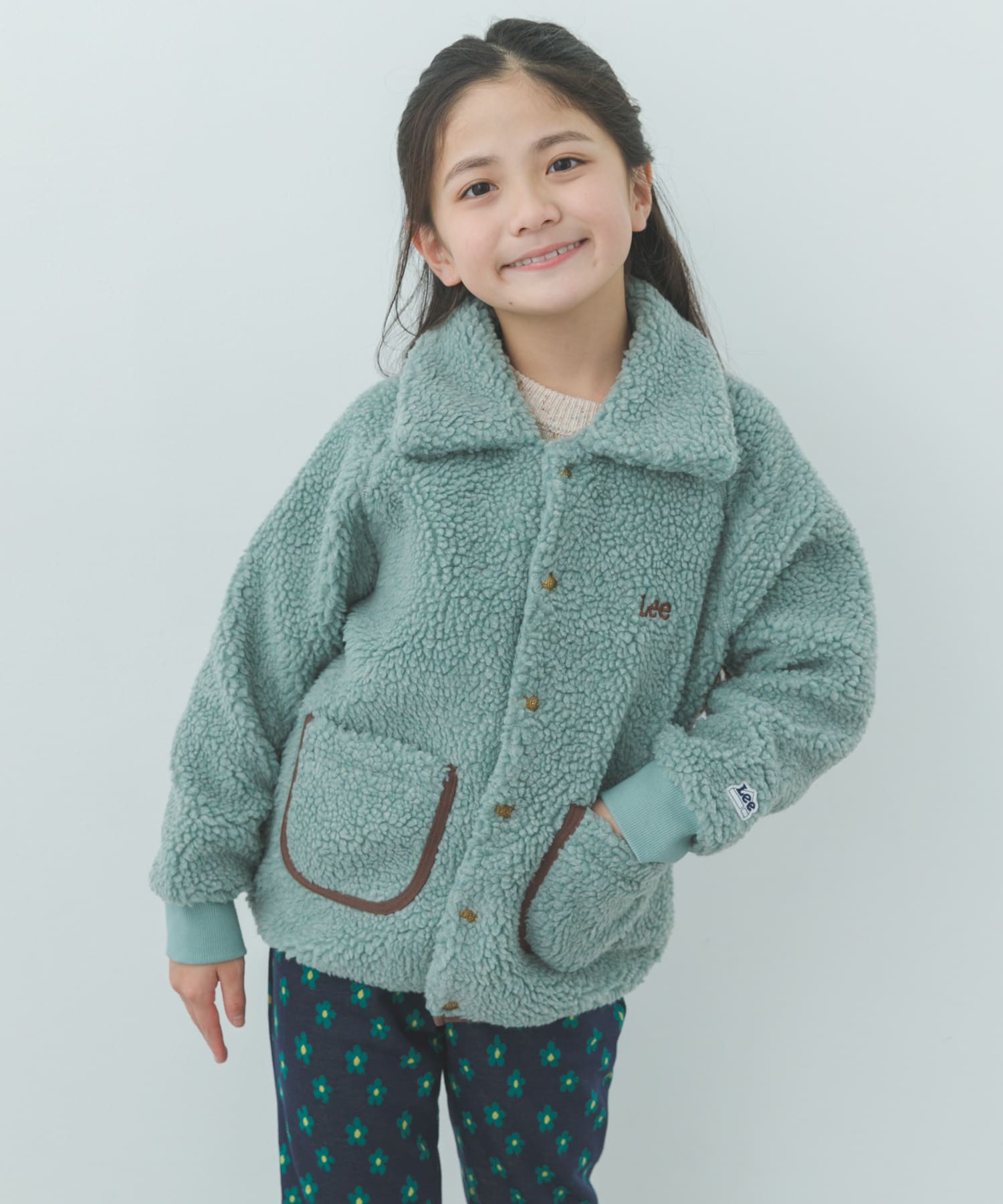 150サイズ』ダンボールニットスタジャン(KIDS)(150(145-155) NAVY