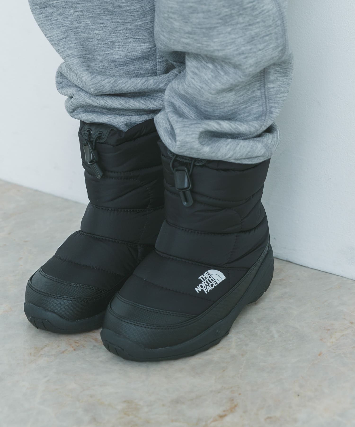 THE NORTH FACE　K Nuptse Bootie WP(KIDS) ブラック 20