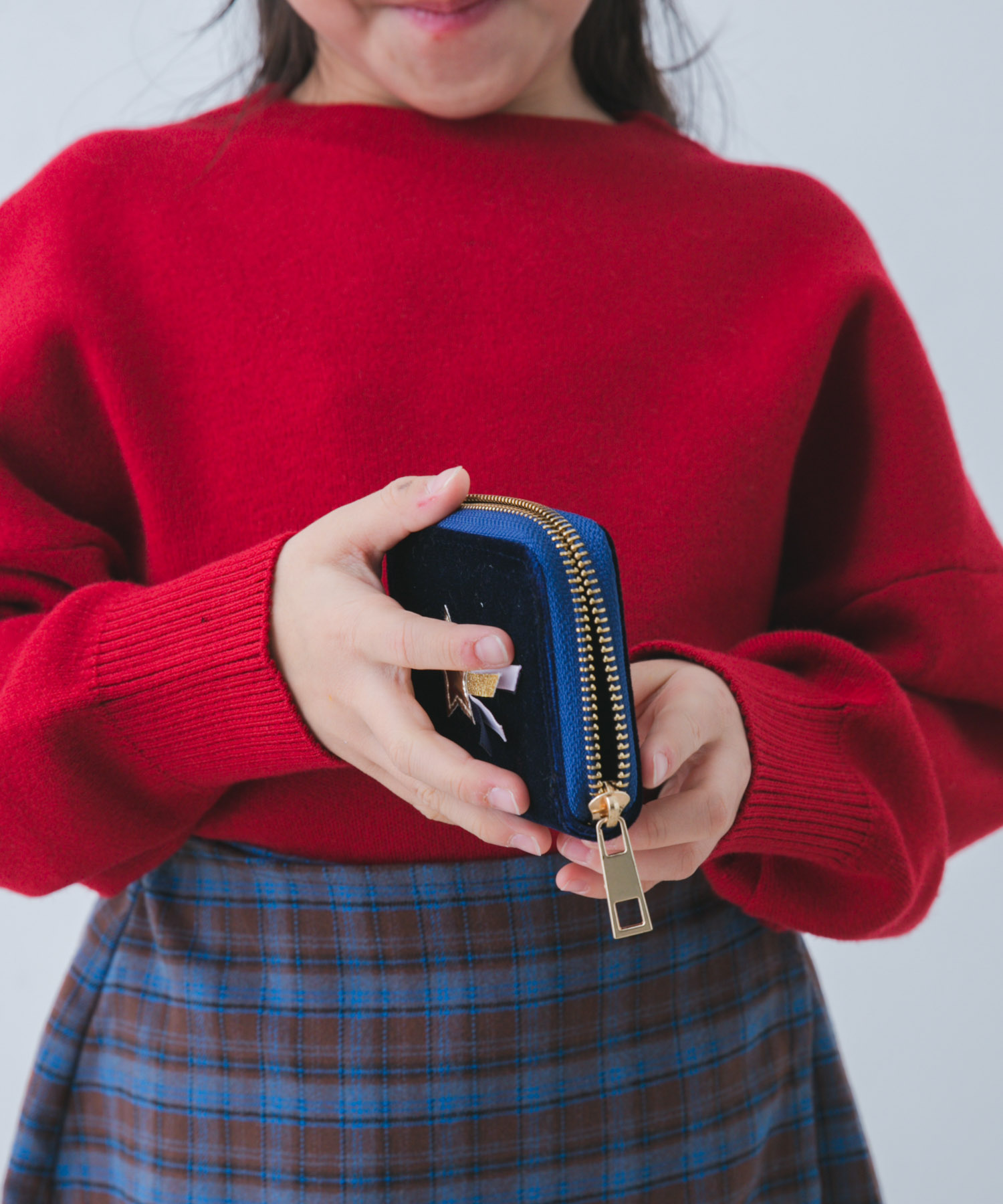 MILK x SODA　SHOOTING STAR WALLET(KIDS) NAVY One