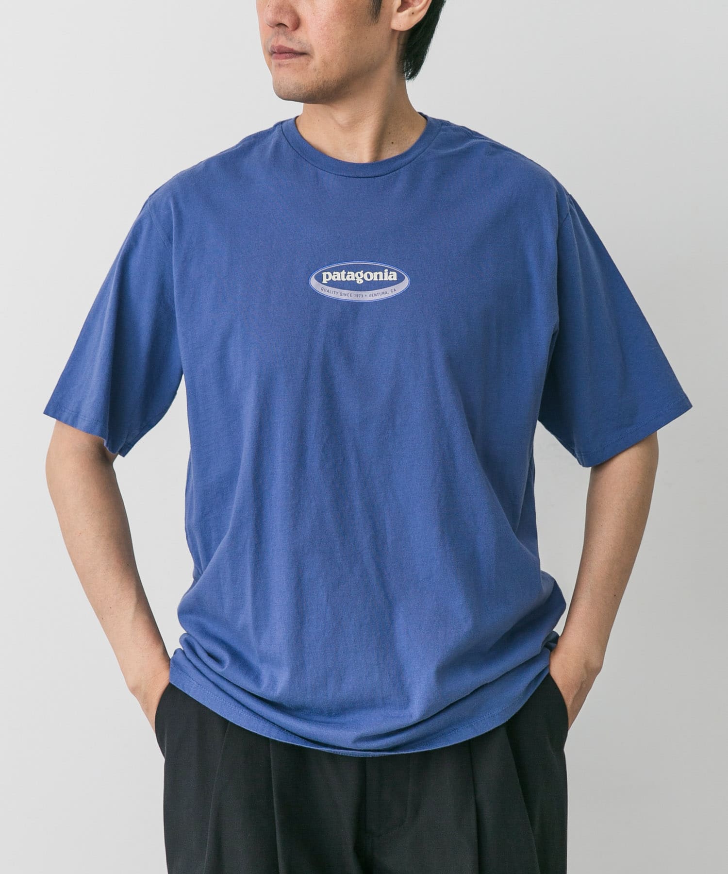 patagonia　MsLongWayRoundOrganicT-shirts