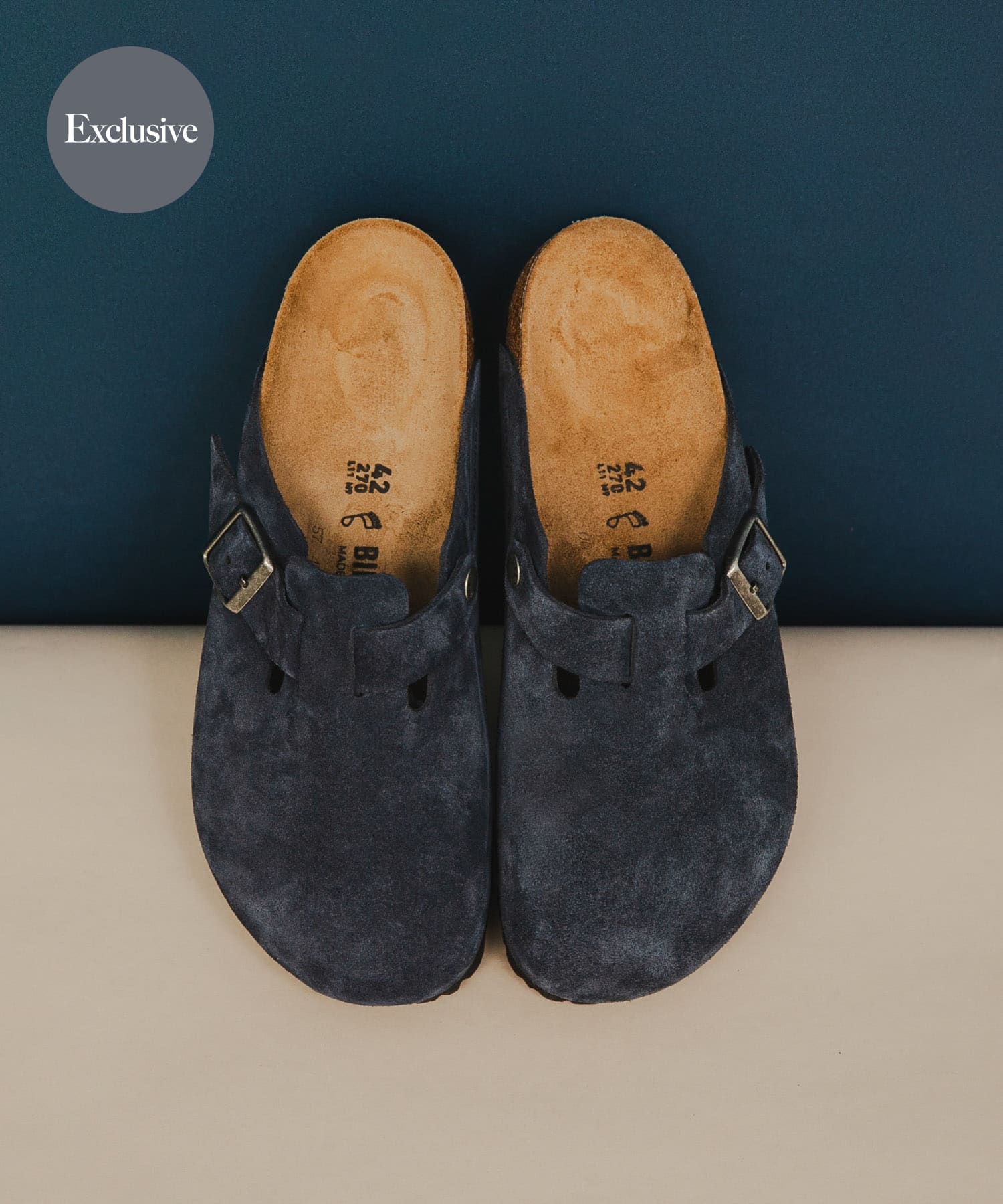 BIRKENSTOCK　Exclusive Boston(Regular) New Navy 39