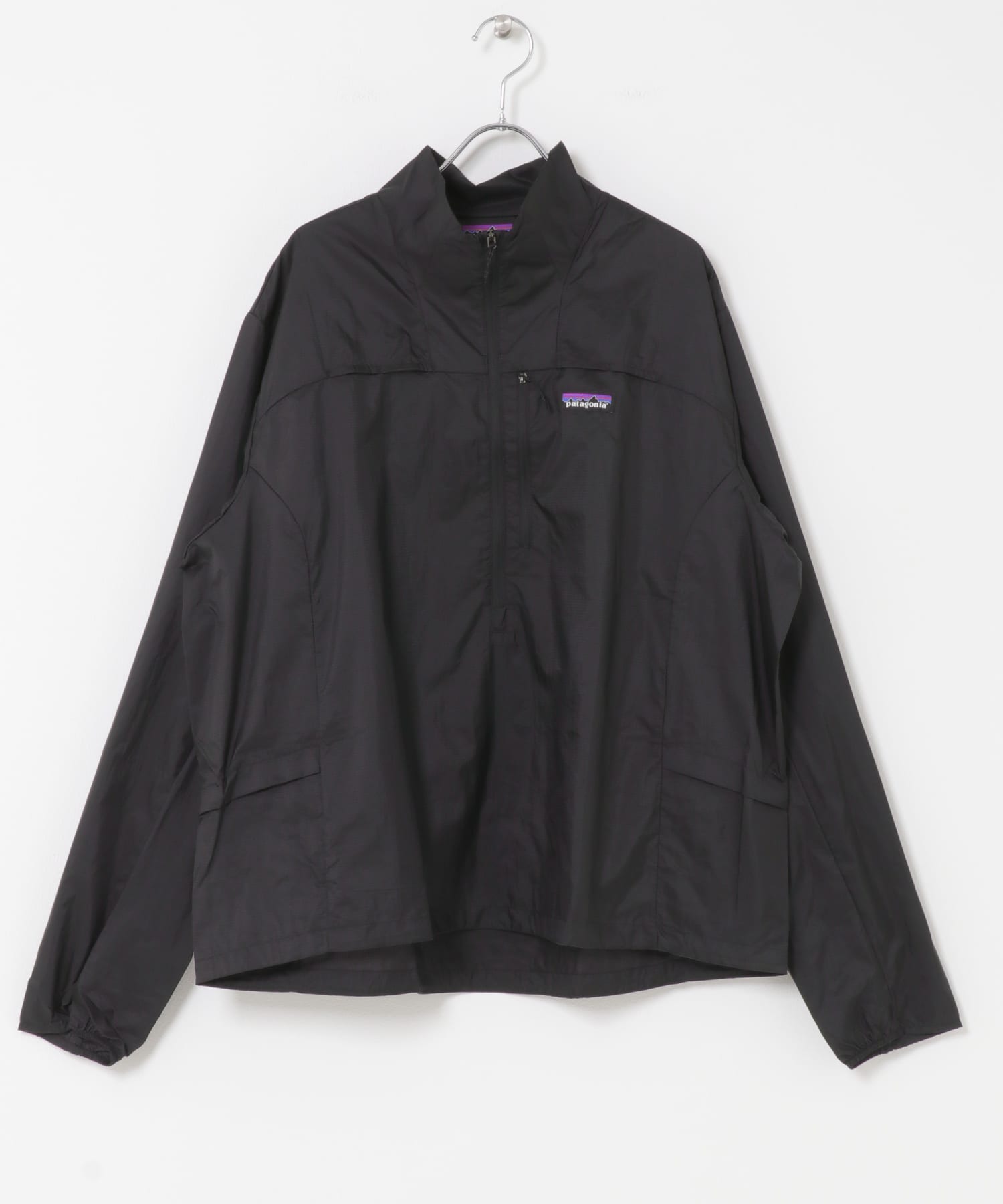 patagonia　Ws HoudiniStash1/2Zippullover BLK XL