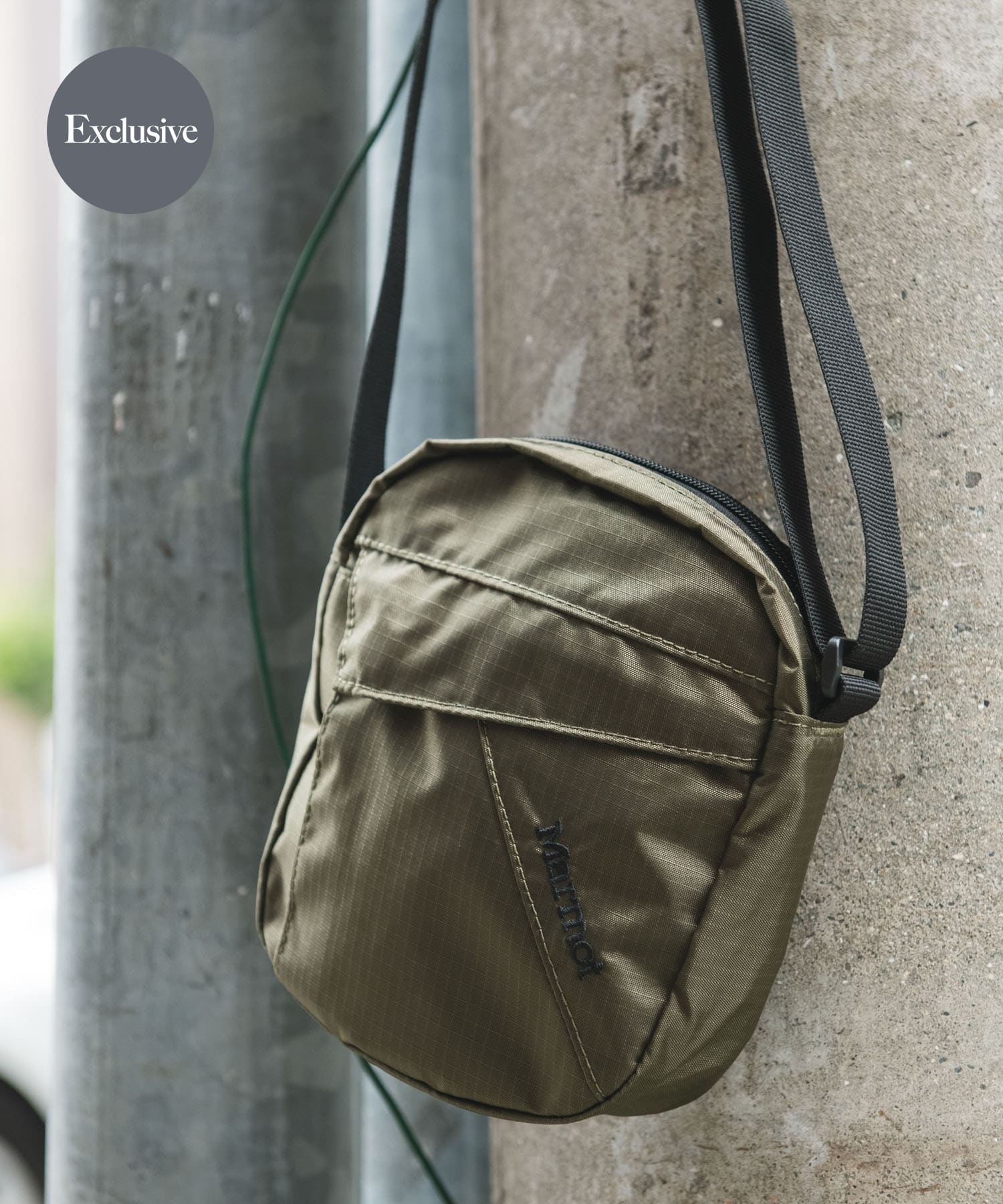 『別注』Marmot×DOORS　Ripstop Shoulder Bag SAGE one