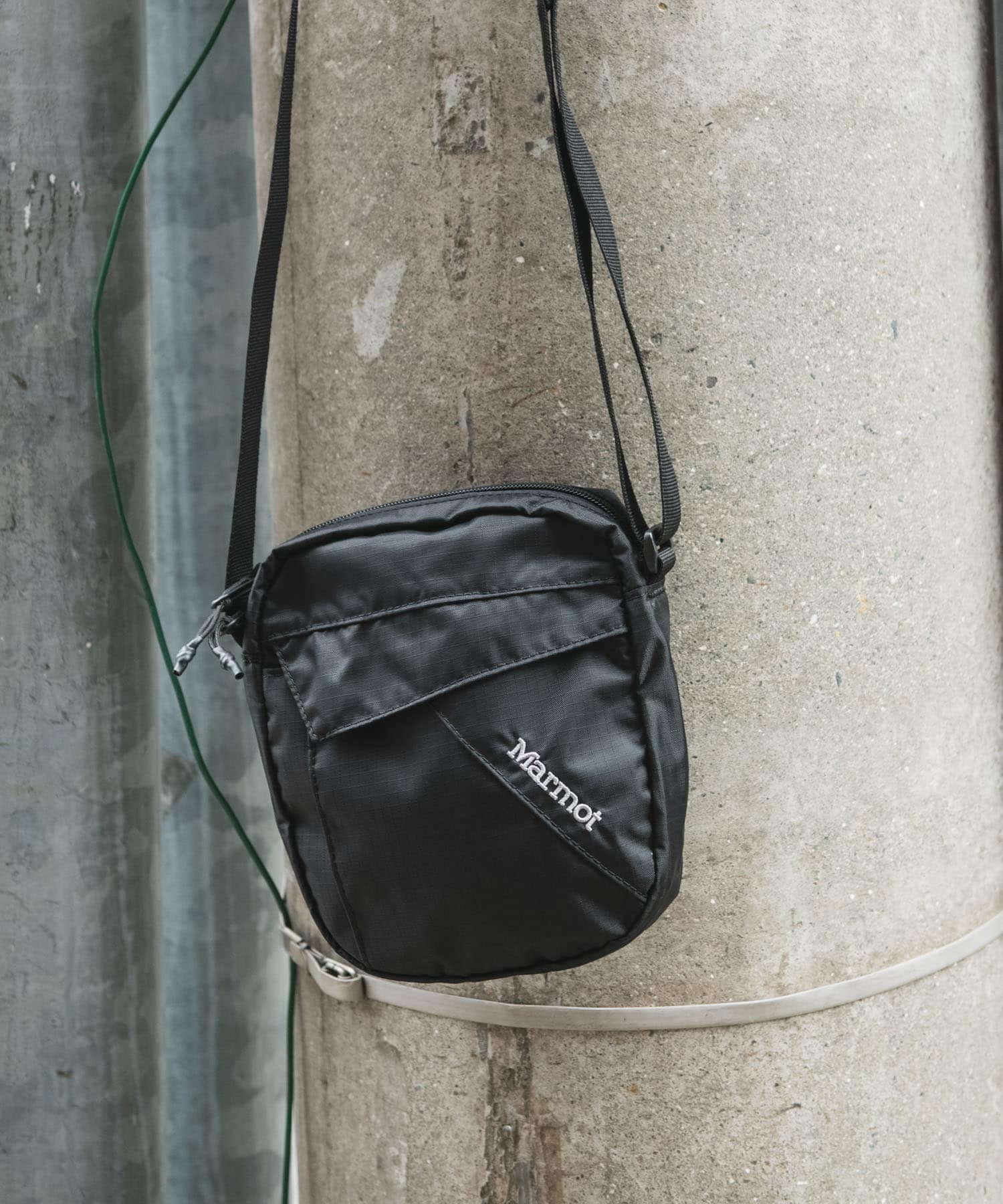 『別注』Marmot×DOORS　Ripstop Shoulder Bag BLACK one