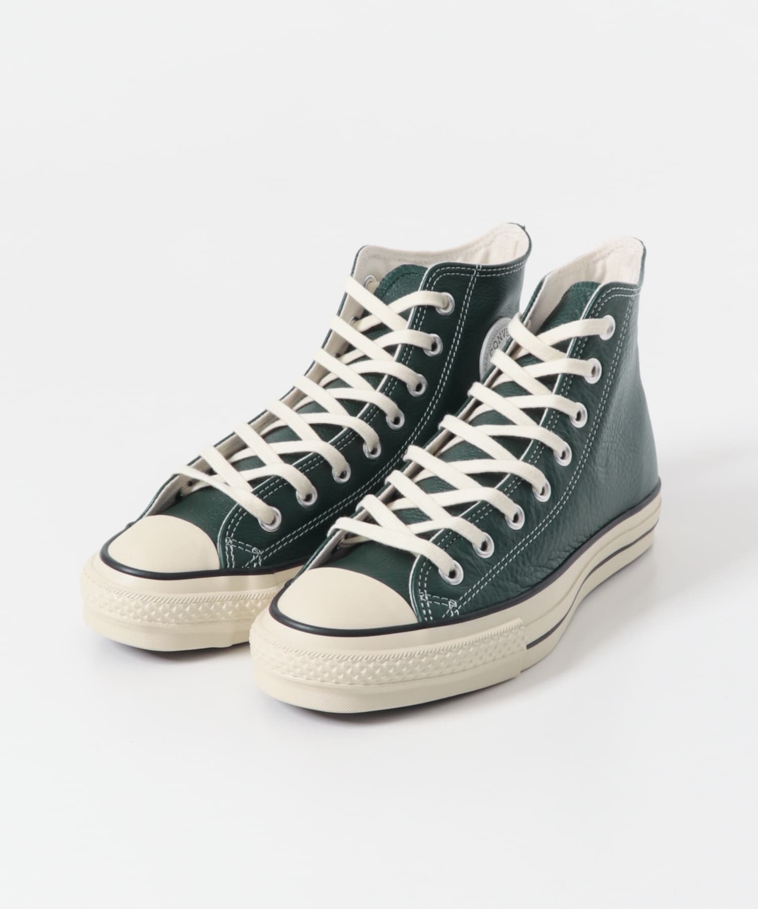 Converse LEATHER ALL STAR J HI(7.5 グリーン): シューズ｜URBAN