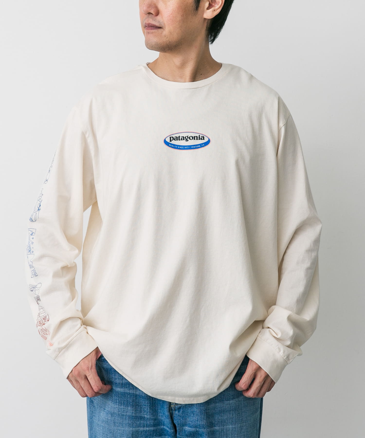 patagonia　MsLongWayRoundOrganicLong-Sleeve
