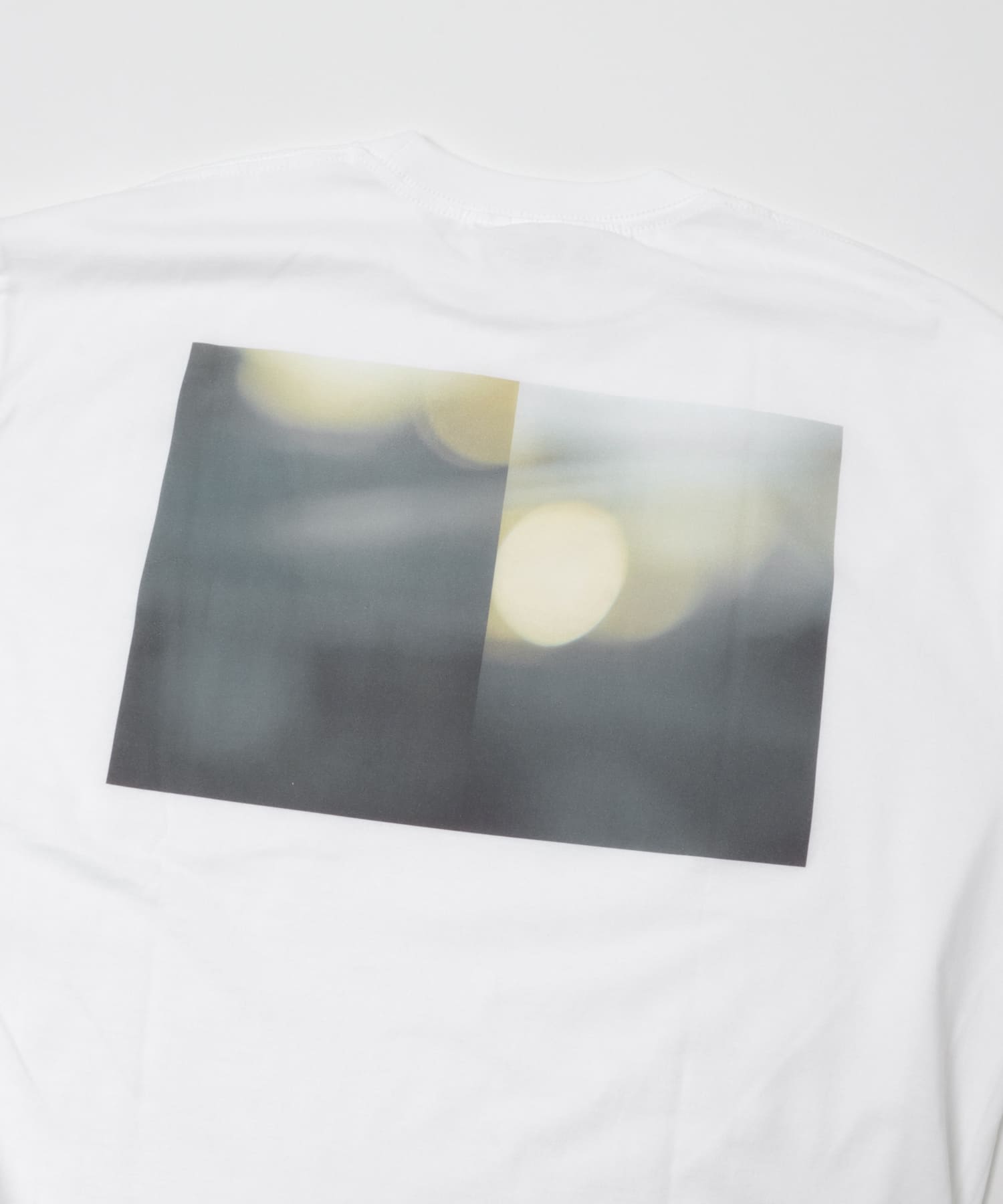 STILL BY HAND　Printed long sleeve WHITE 46