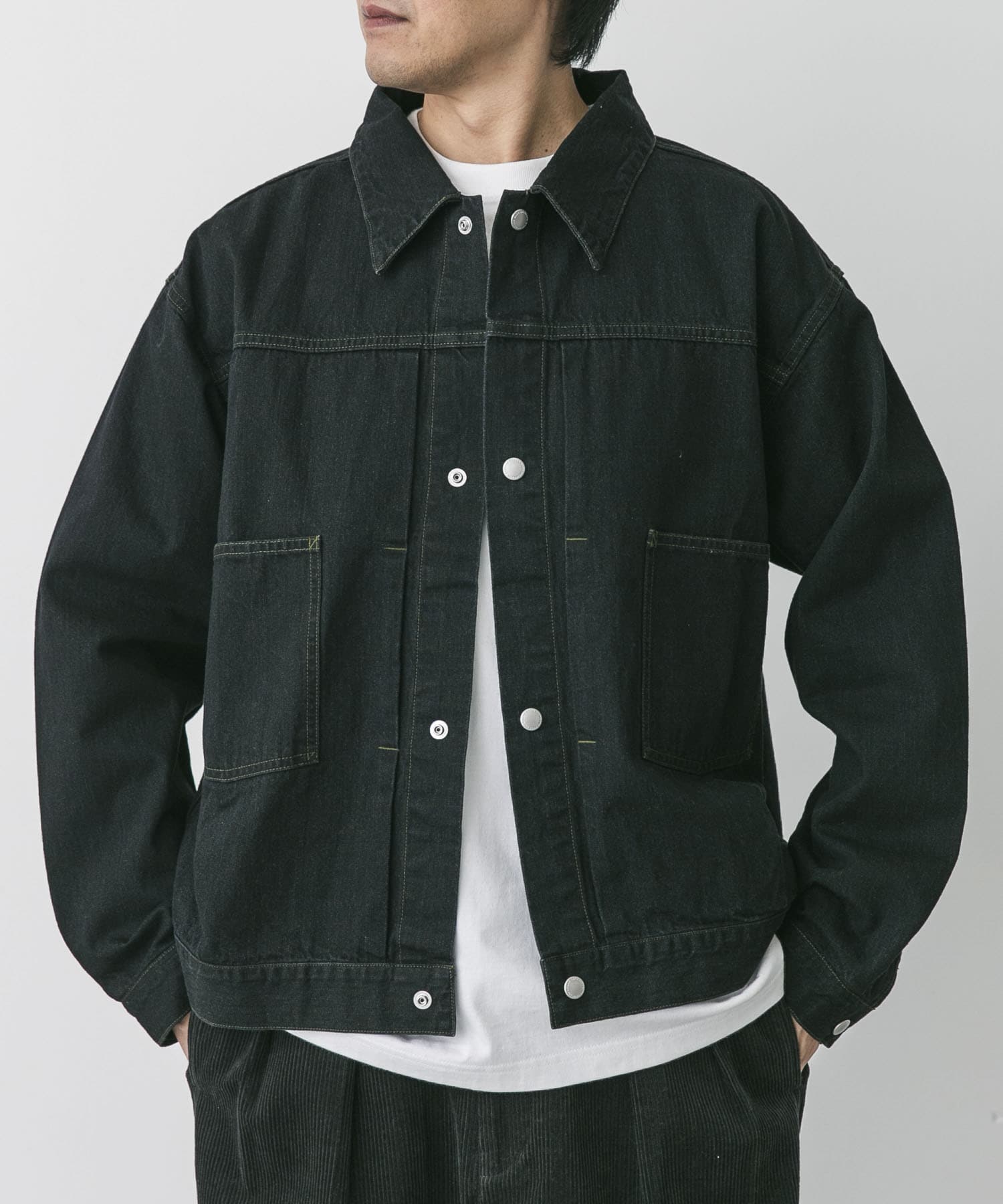 ENDS and MEANS　Denim Jacket