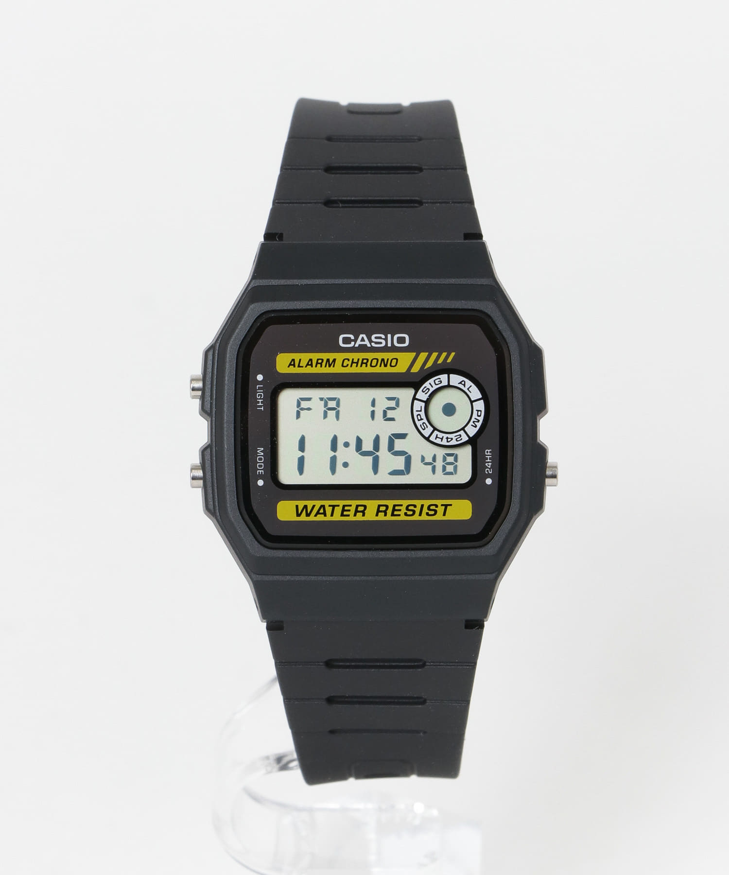 CASIO　F-94WA-9JH YELLOW/BLK FREE