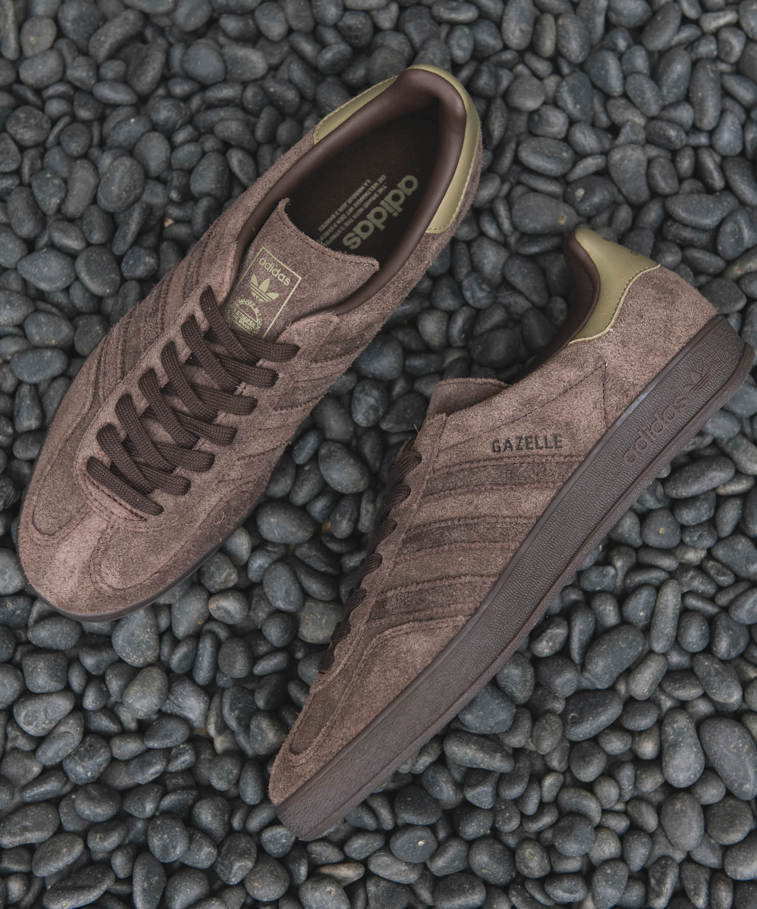 adidas　Exclusive GAZELLE INDOOR ダークブラウン 25.5