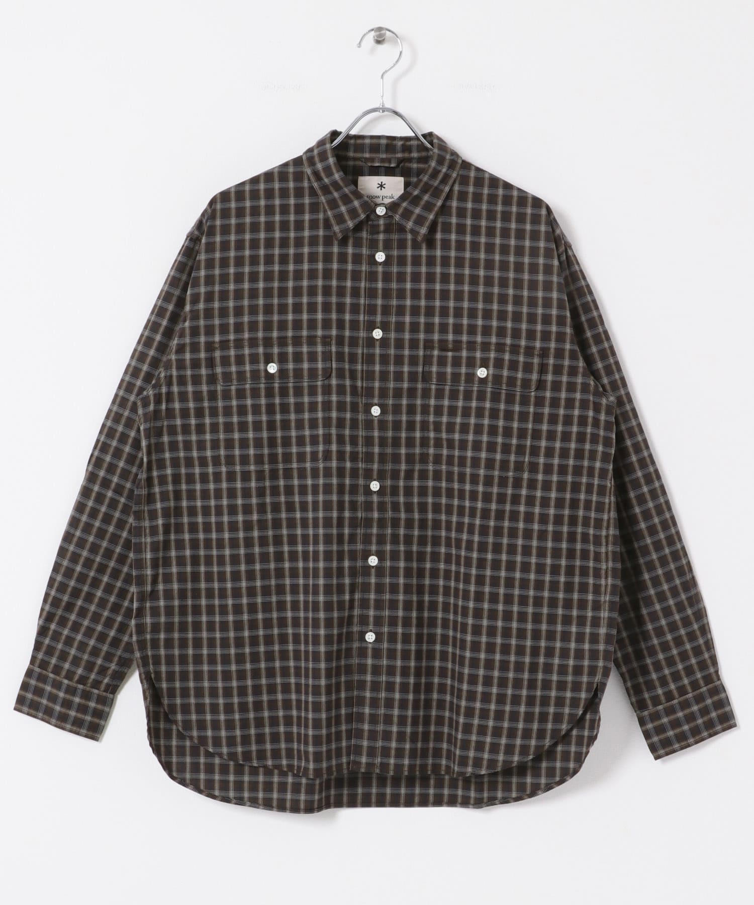 Snow Peak Apparel　OrganicCottonOmbreCheckshirts