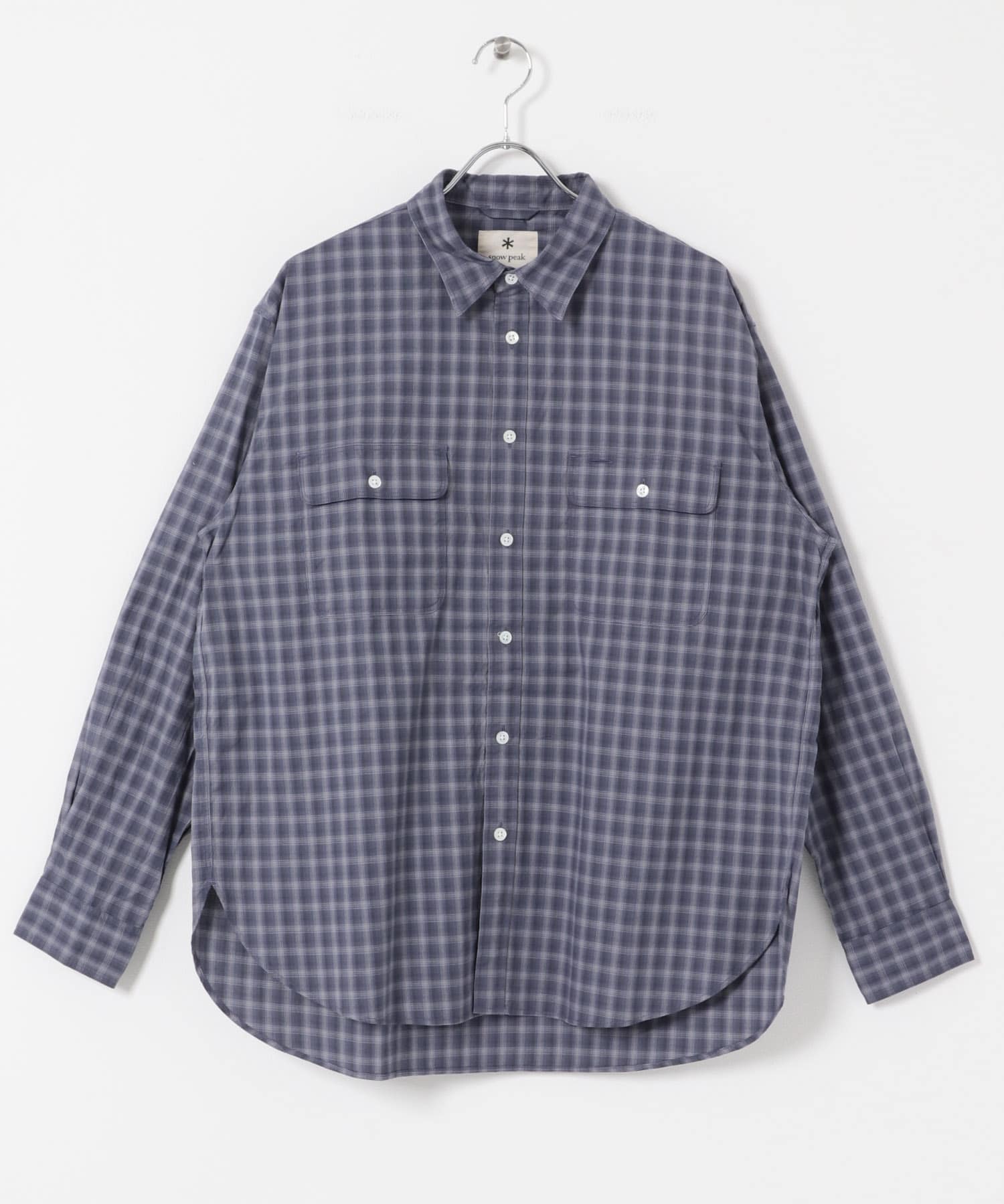 Snow Peak Apparel　OrganicCottonOmbreCheckshirts
