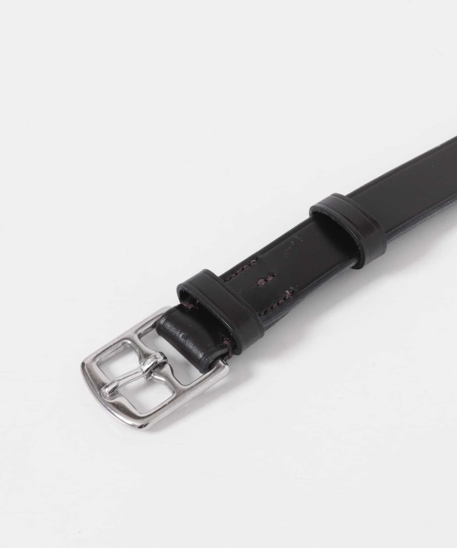 BRADY　STIRRUP BELT 1in-SILVER DARK NUT 32