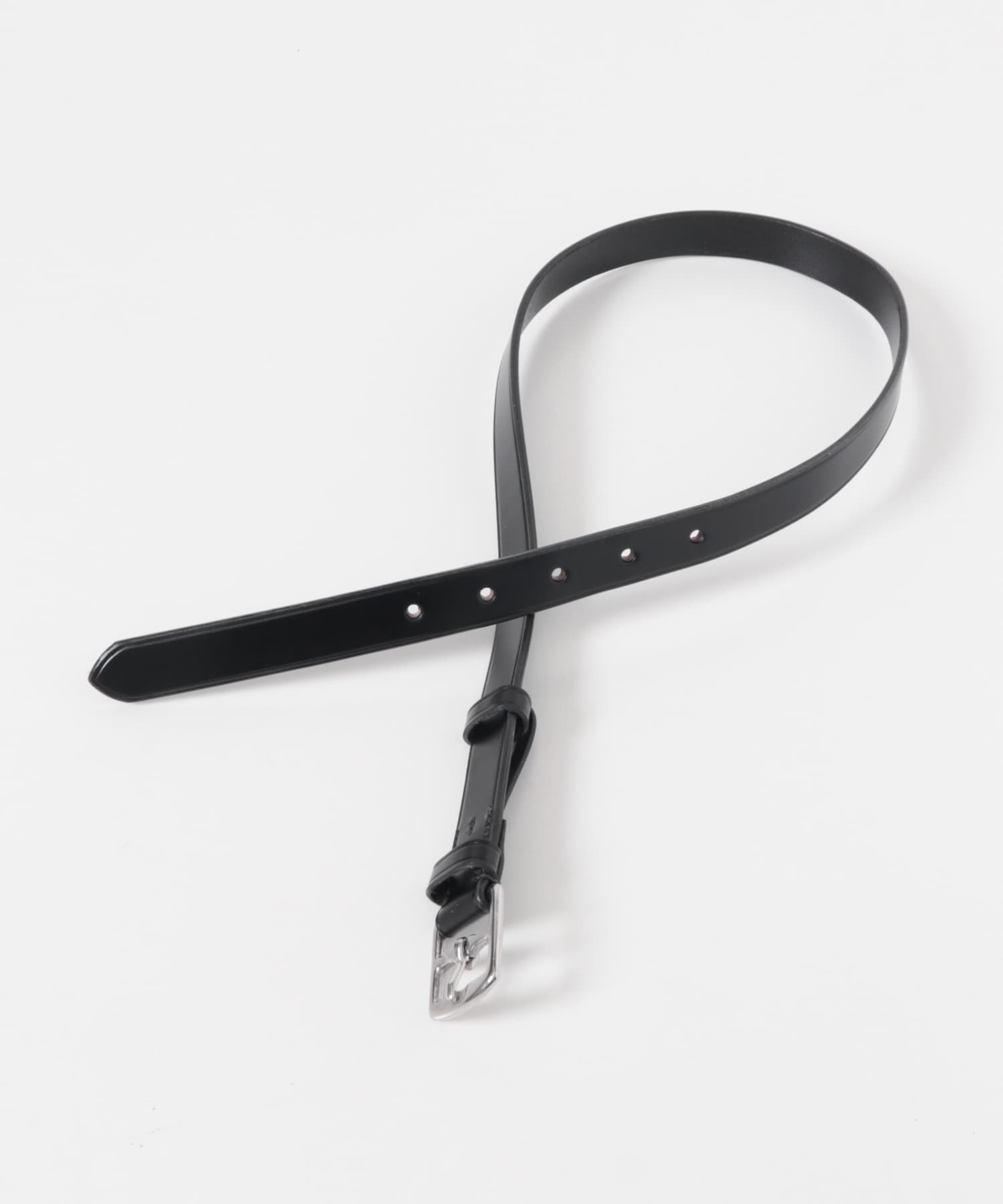 BRADY　STIRRUP BELT 1in-SILVER BLACK 32