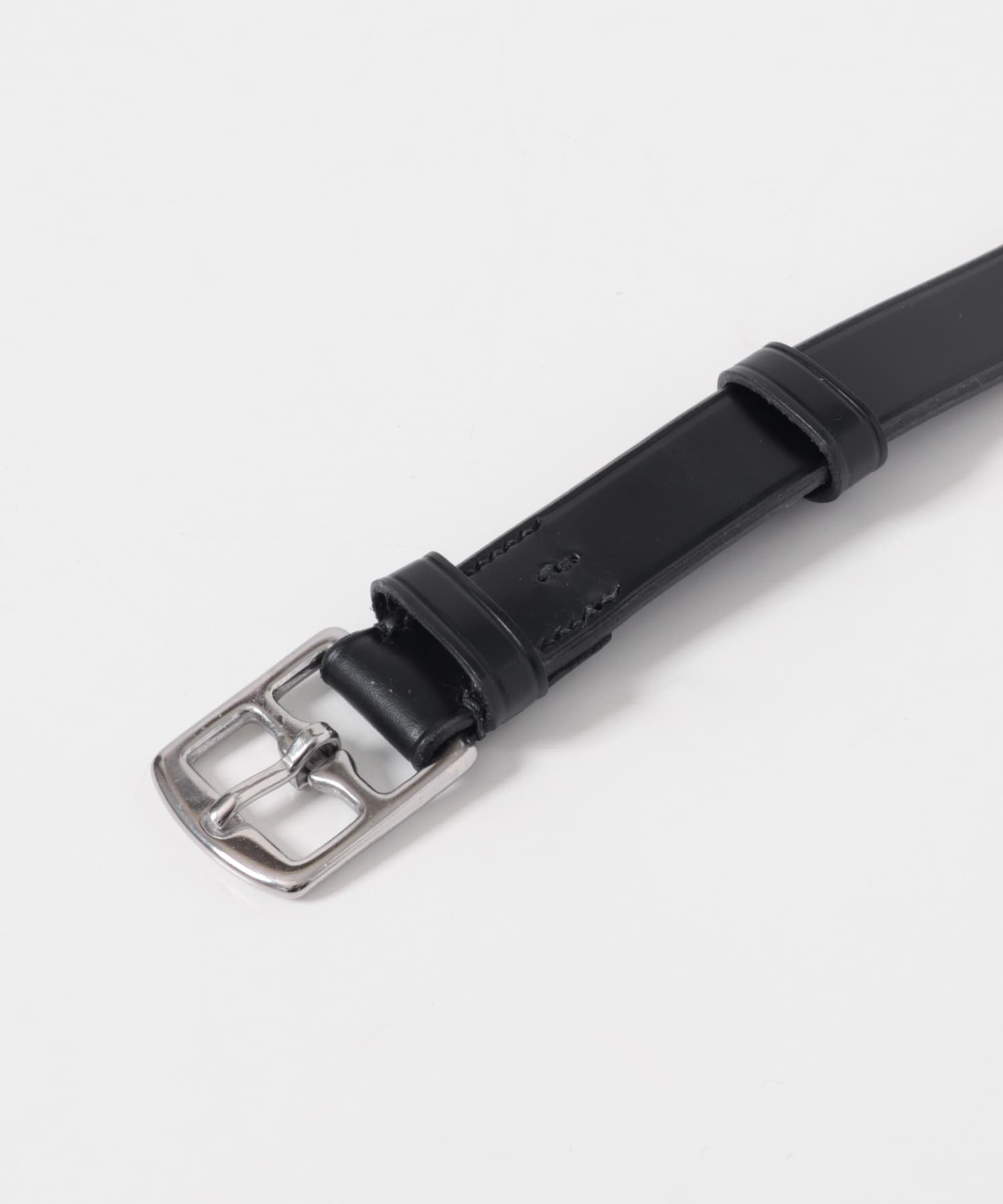 BRADY　STIRRUP BELT 1in-SILVER BLACK 32