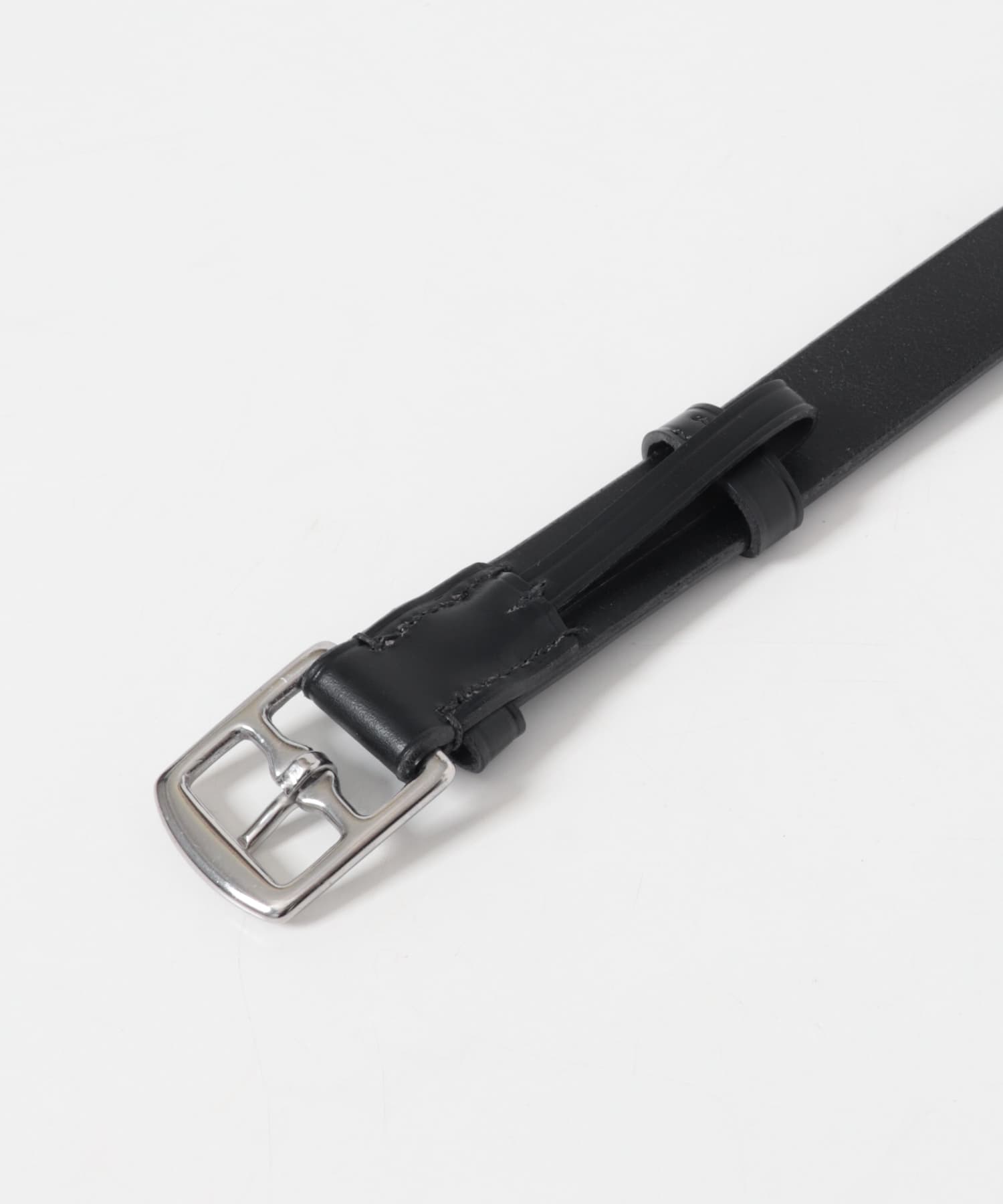 BRADY　STIRRUP BELT 1in-SILVER BLACK 32
