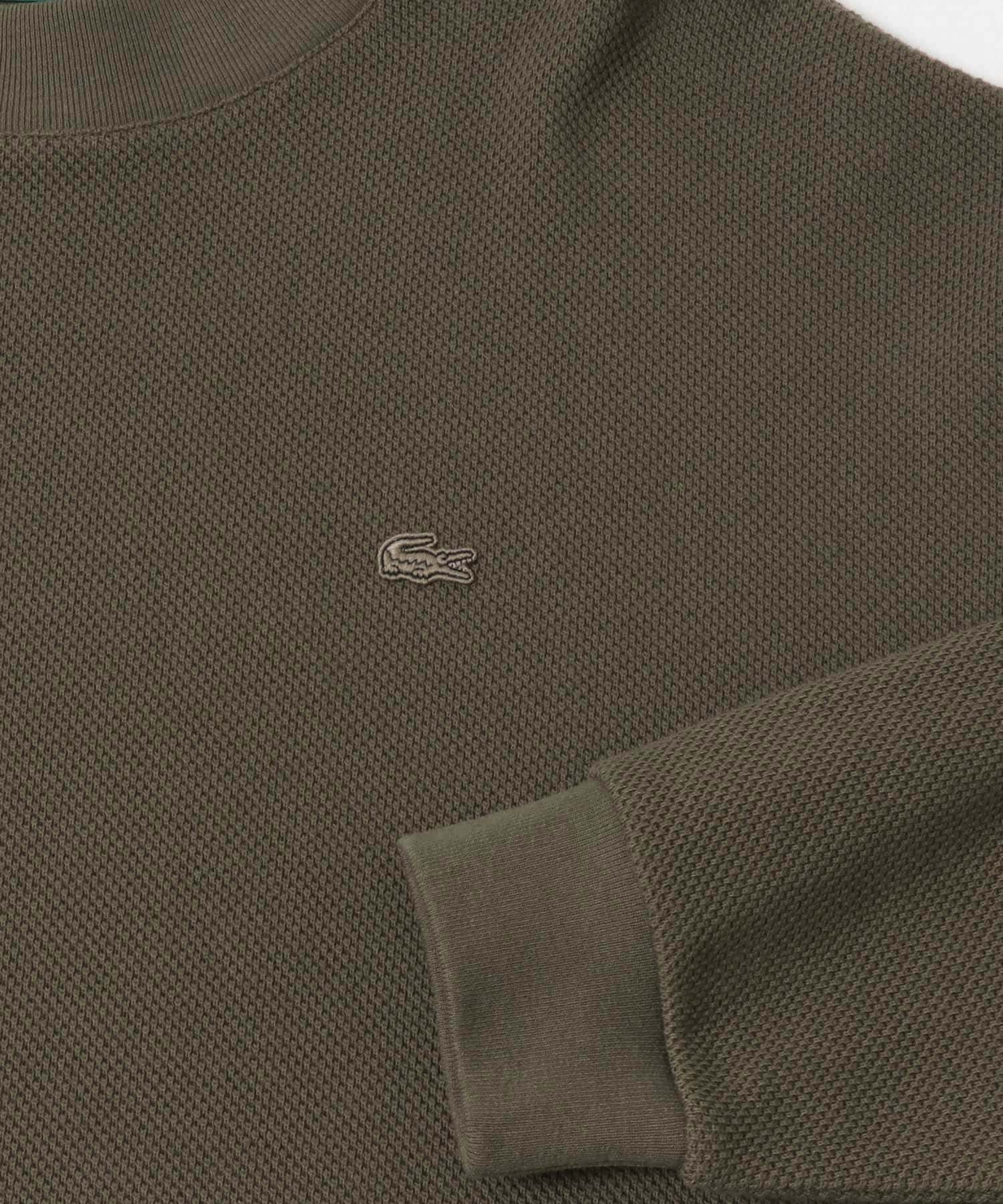 『別注』LACOSTE×DOORS　thick pique mock long-sleeve OPIUM 3