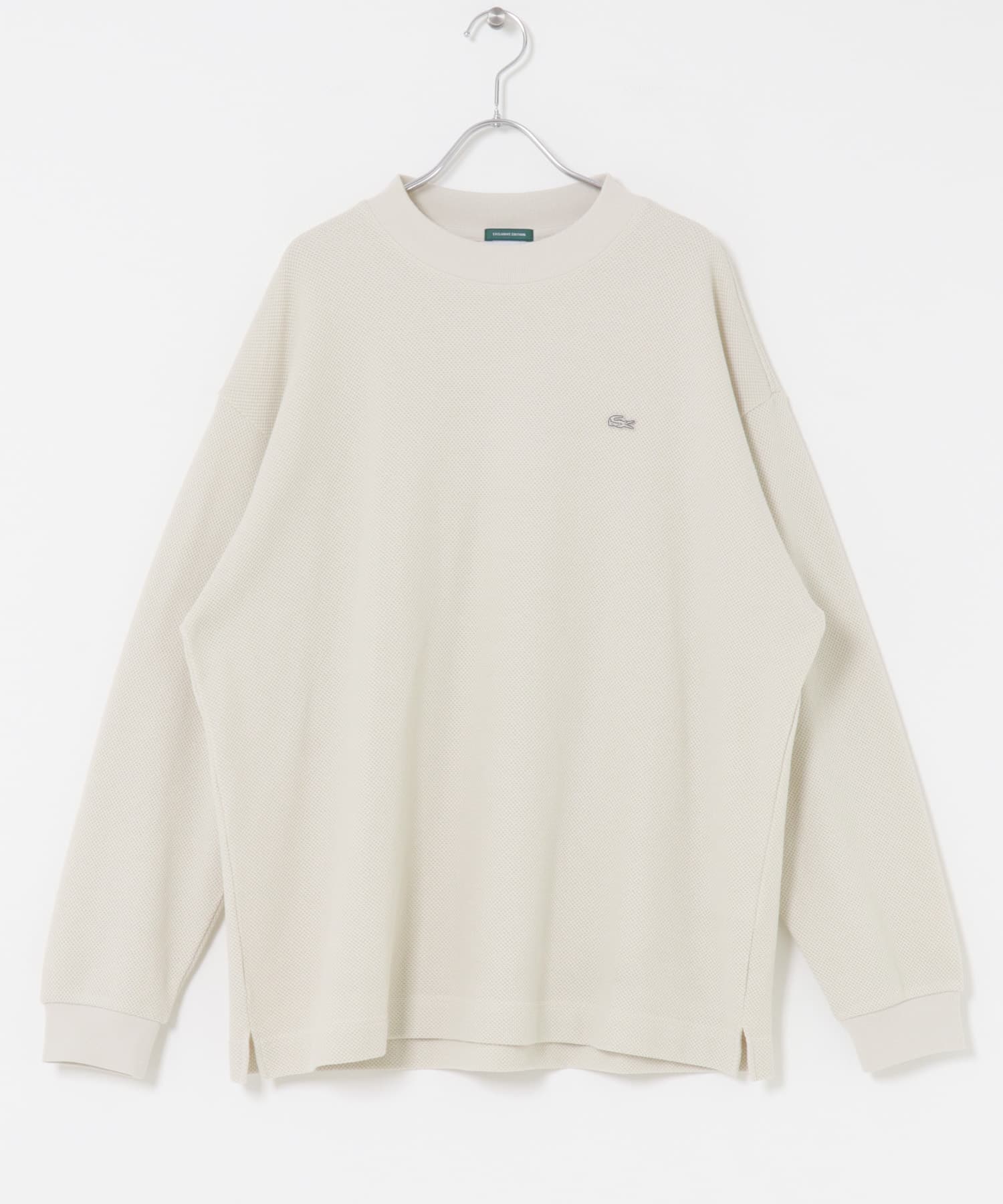 『別注』LACOSTE×DOORS　thick pique mock long-sleeve HAMMAM 3