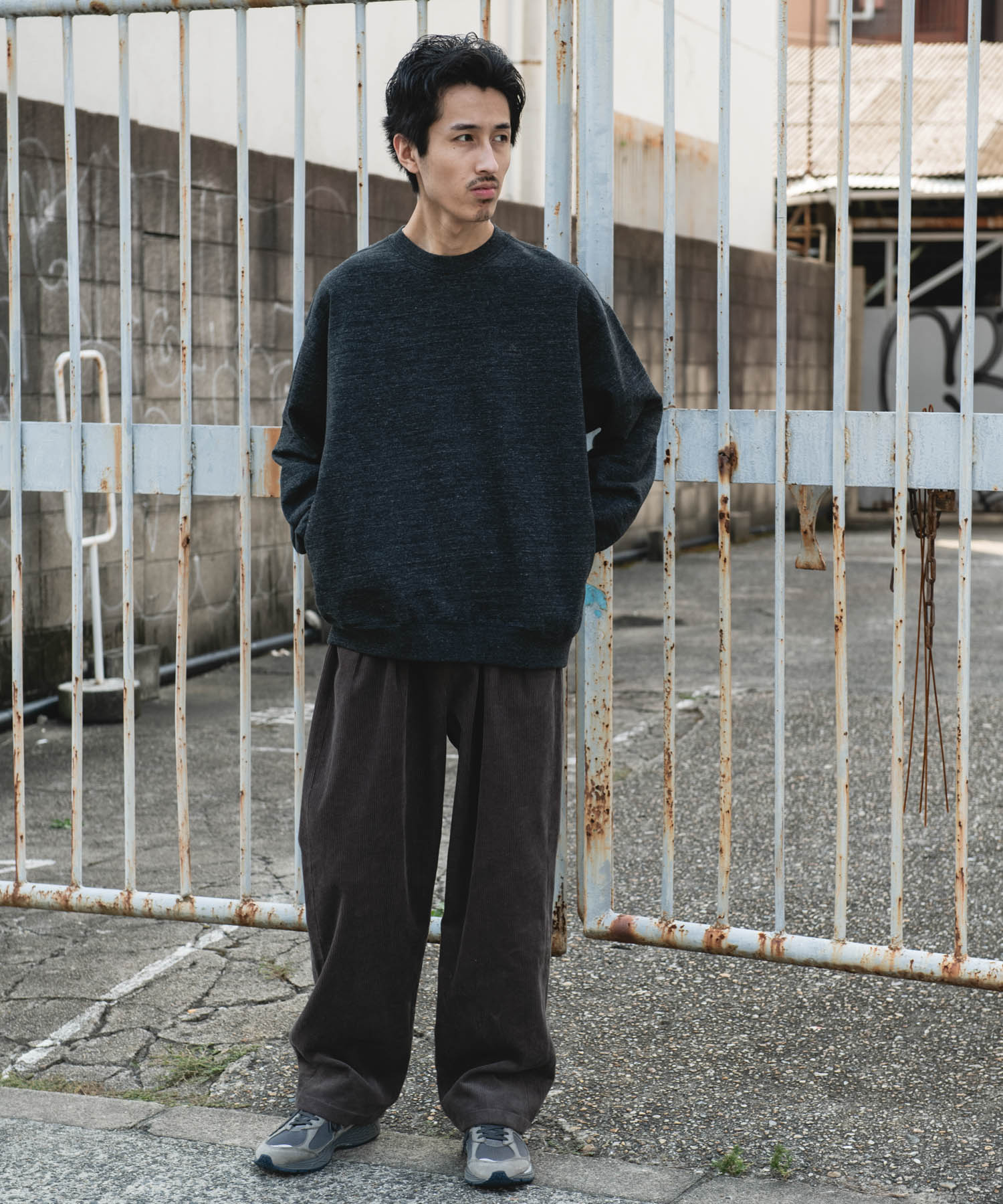 身長：180cm サイズ：L