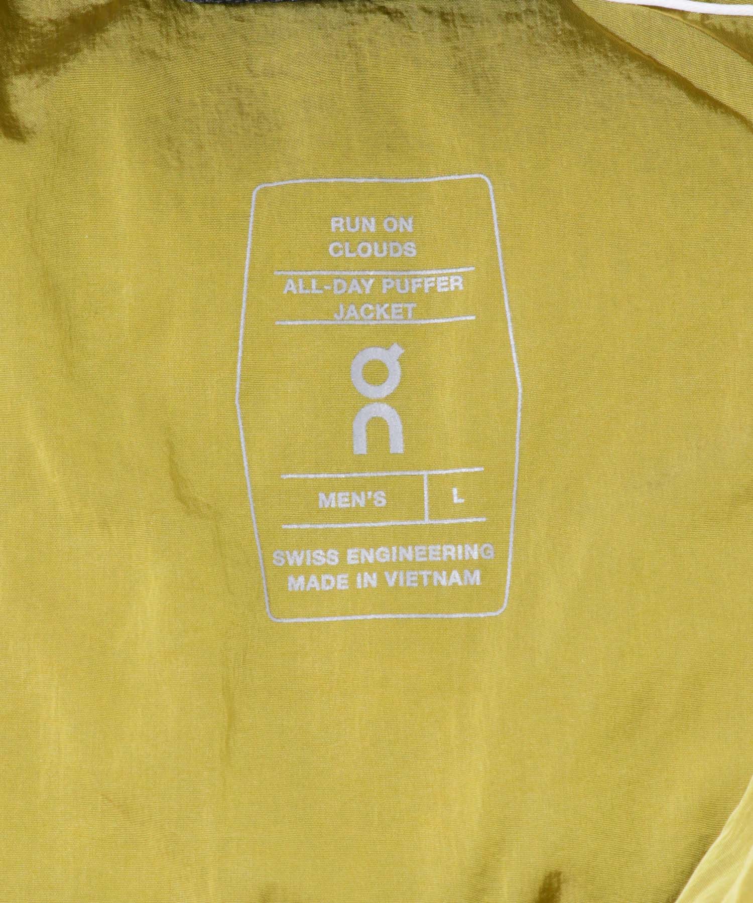 On　All-Day Puffer Jacket Nutmeg L