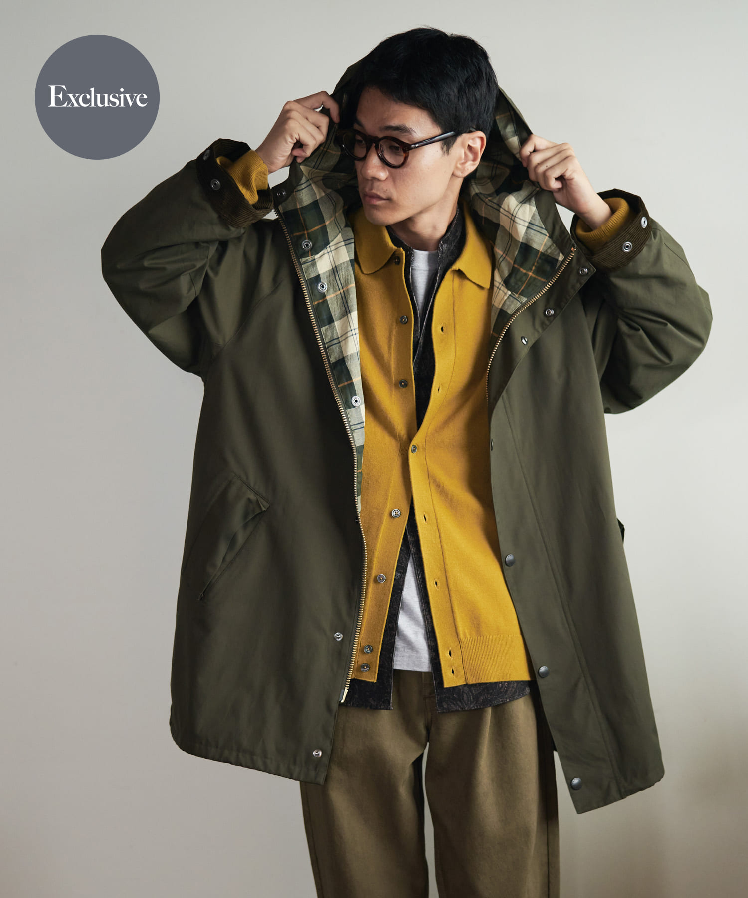 『別注』Barbour　HOODED COAT