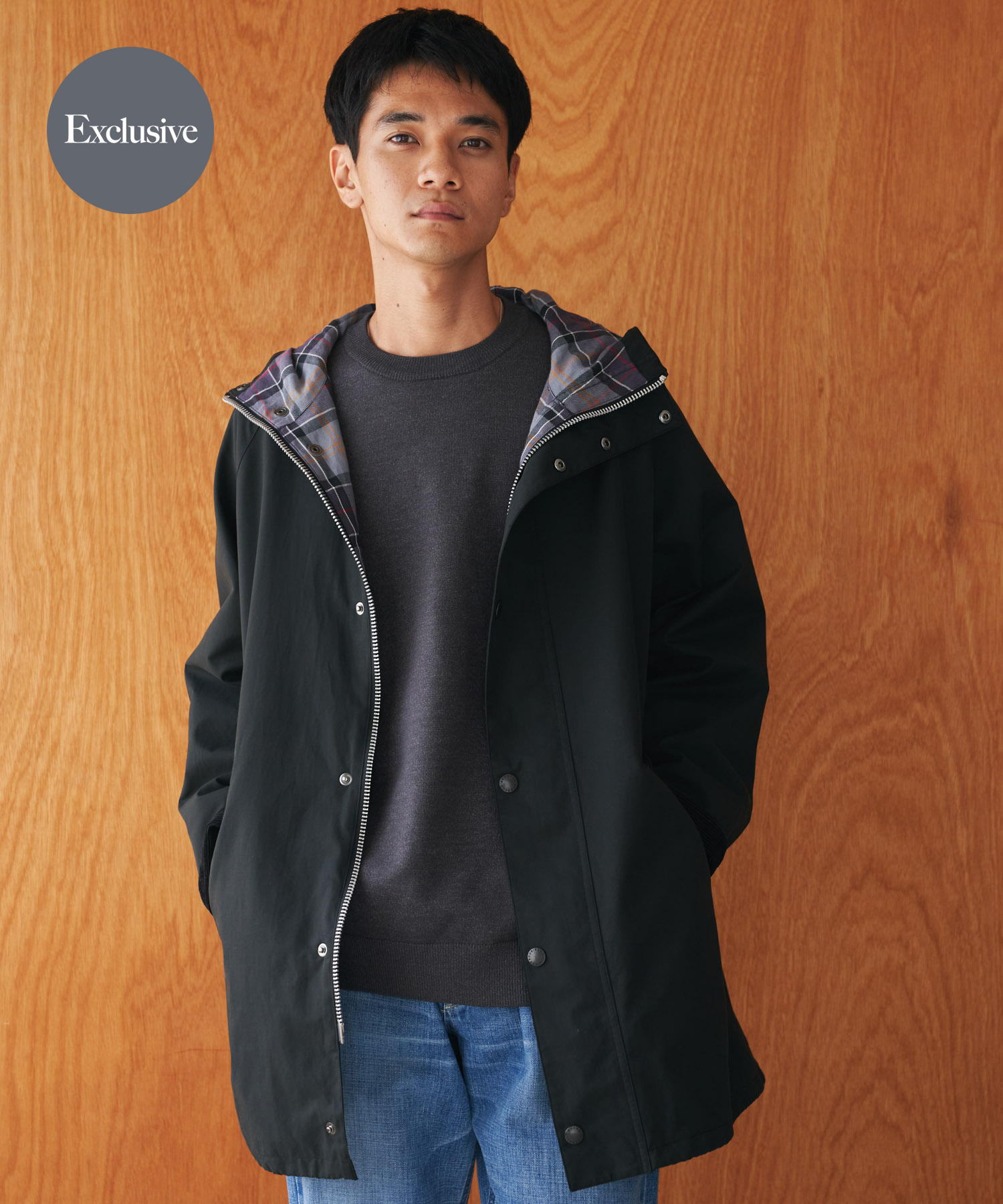 『別注』Barbour×DOORS　HOODED COAT