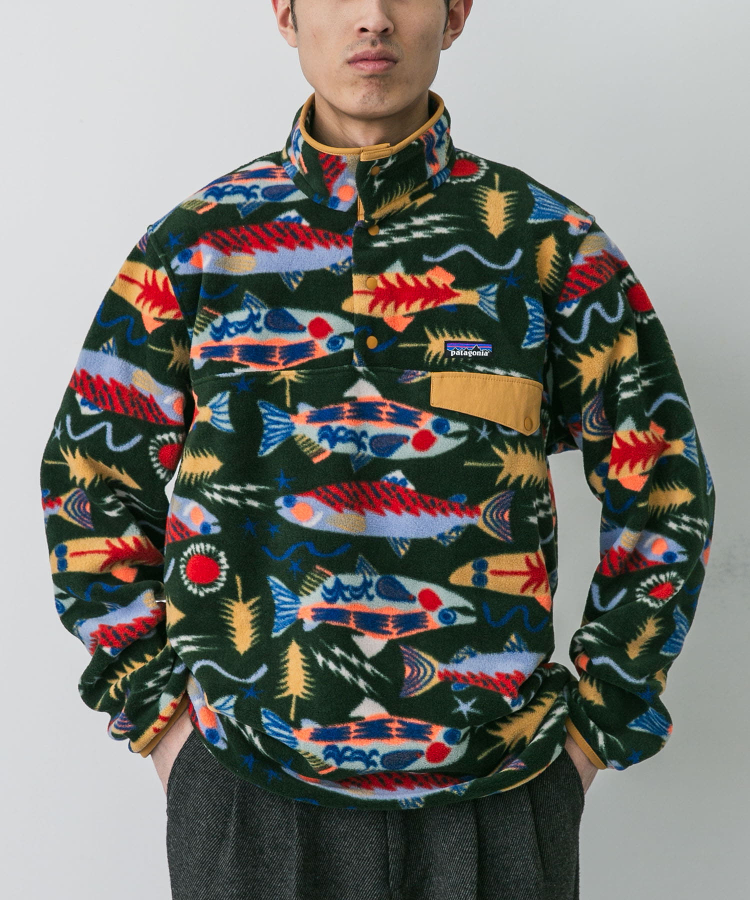 patagonia　Ms LW Synch Snap-T-Shitrs Pullover