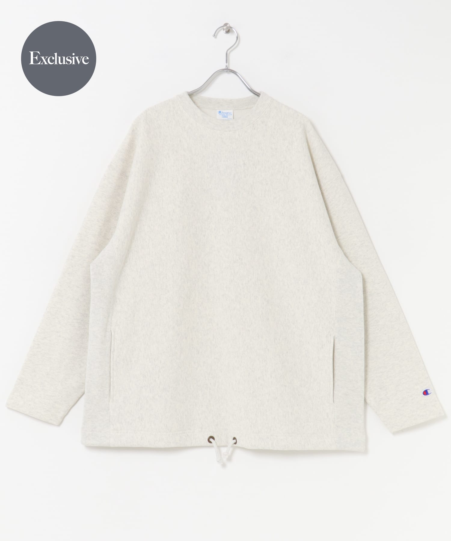 『別注』Champion×DOORS　CREWNECK SWEATSHIRTS オートミール M