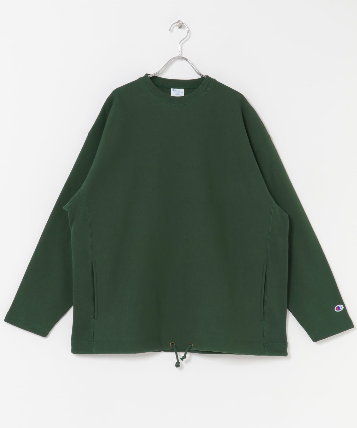 『別注』Champion×DOORS　CREWNECK SWEATSHIRTS ダークグリーン M