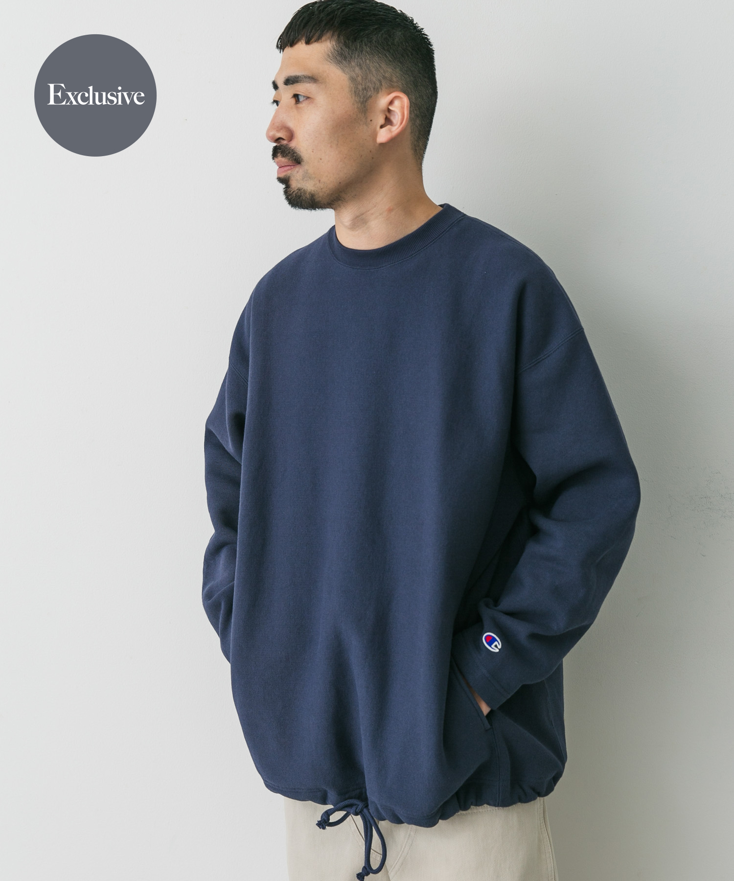 『別注』Champion×DOORS　CREWNECK SWEATSHIRTS