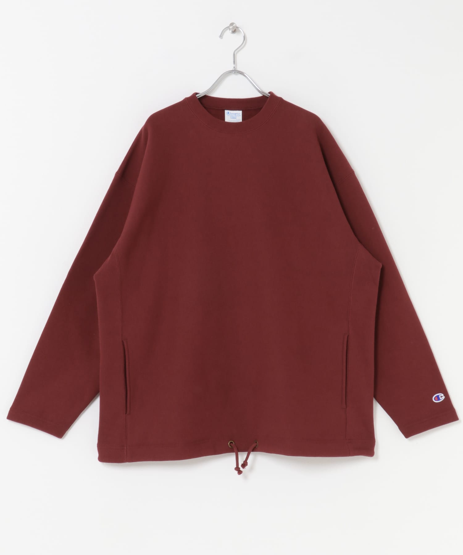 『別注』Champion×DOORS　CREWNECK SWEATSHIRTS ワイン M