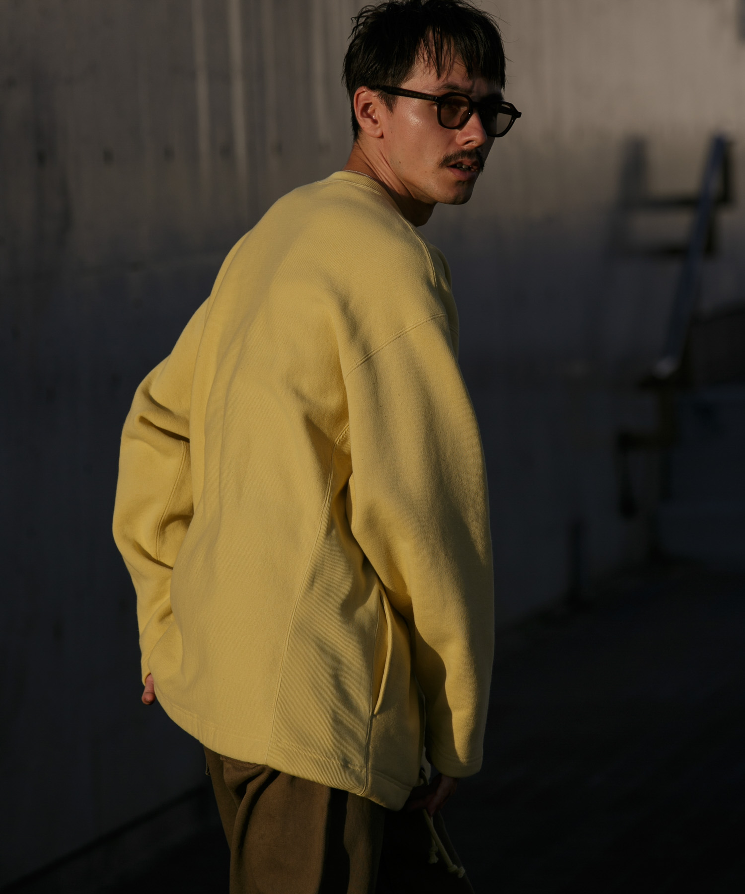 身長：175cm サイズ：L