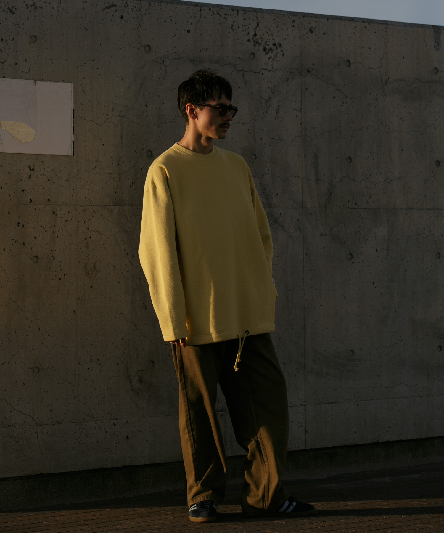 身長：175cm サイズ：L