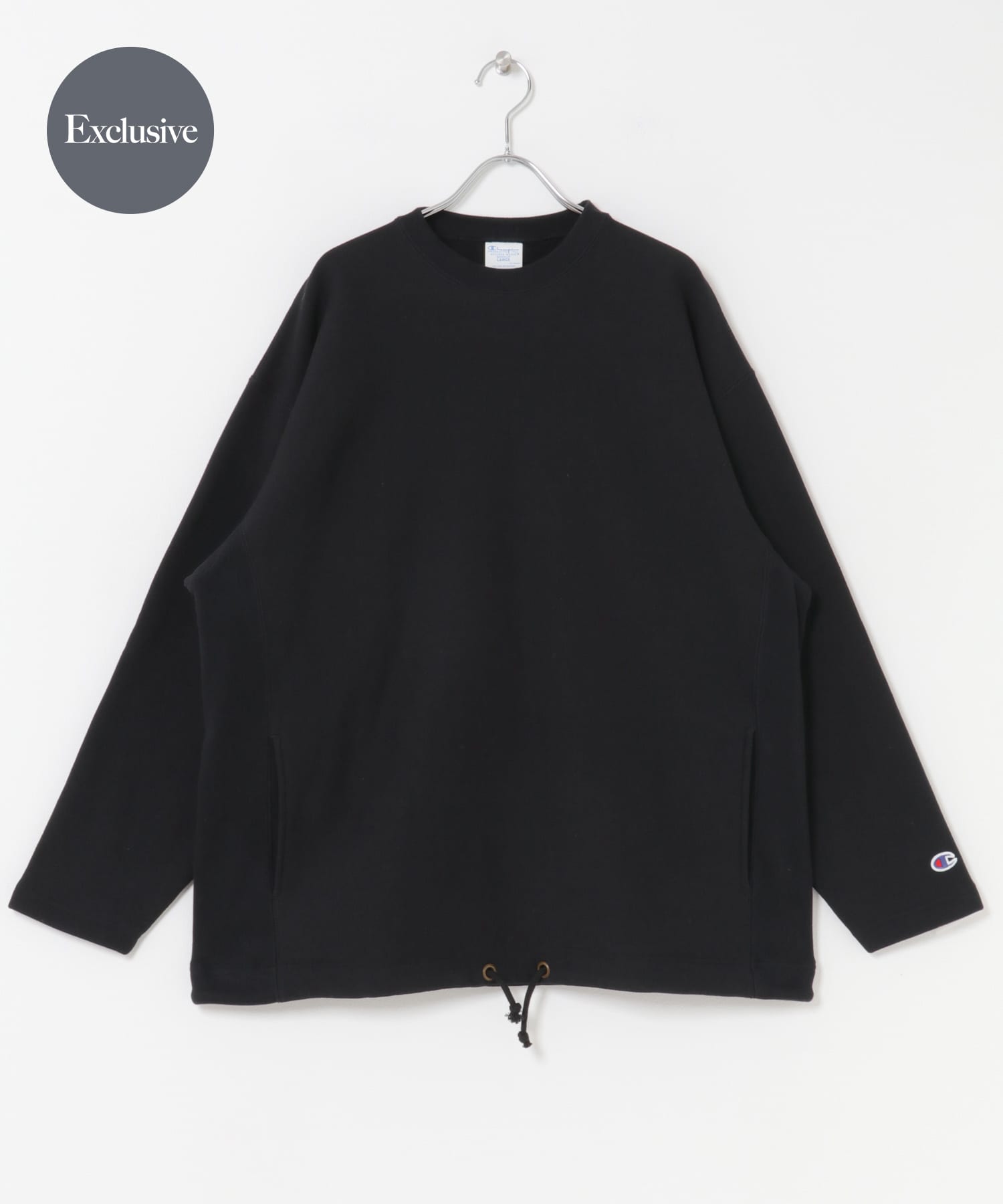 『別注』Champion×DOORS　CREWNECK SWEATSHIRTS ブラック M