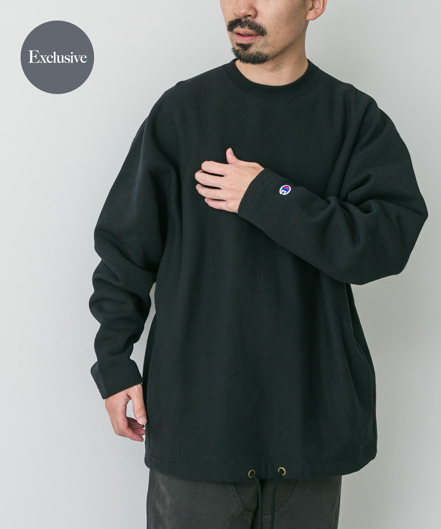『別注』Champion×DOORS　CREWNECK SWEATSHIRTS