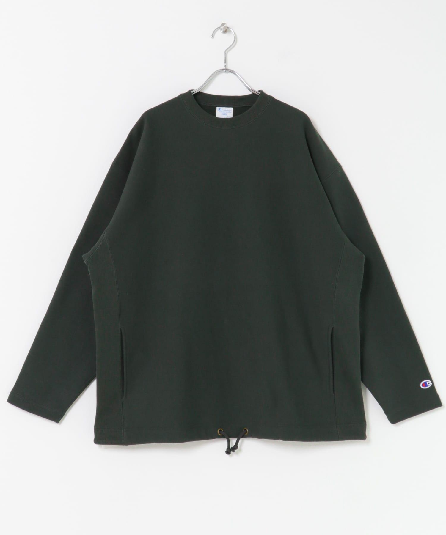 『別注』Champion×DOORS　CREWNECK SWEATSHIRTS オフブラック M