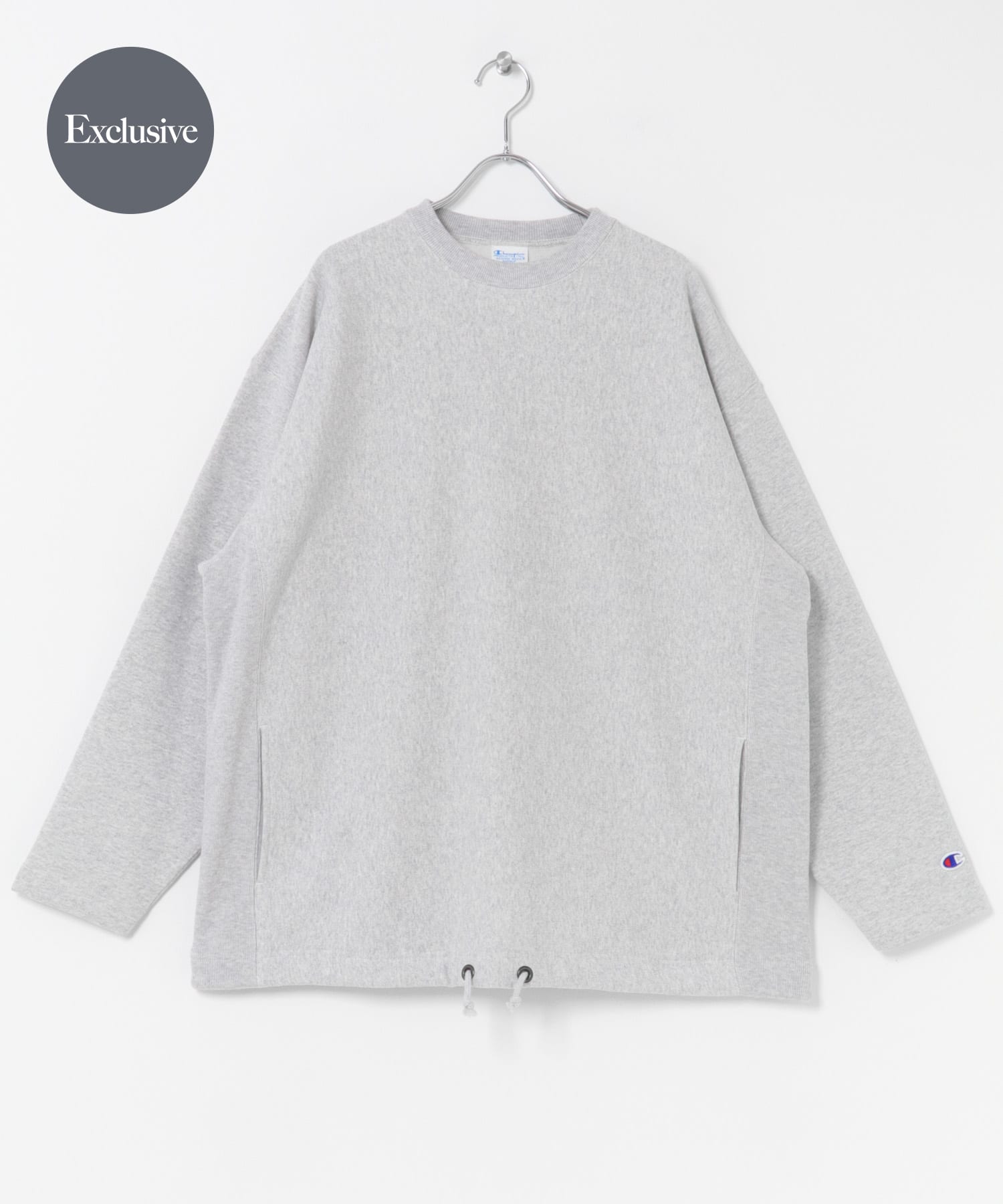『別注』Champion×DOORS　CREWNECK SWEATSHIRTS シルバーグレー M