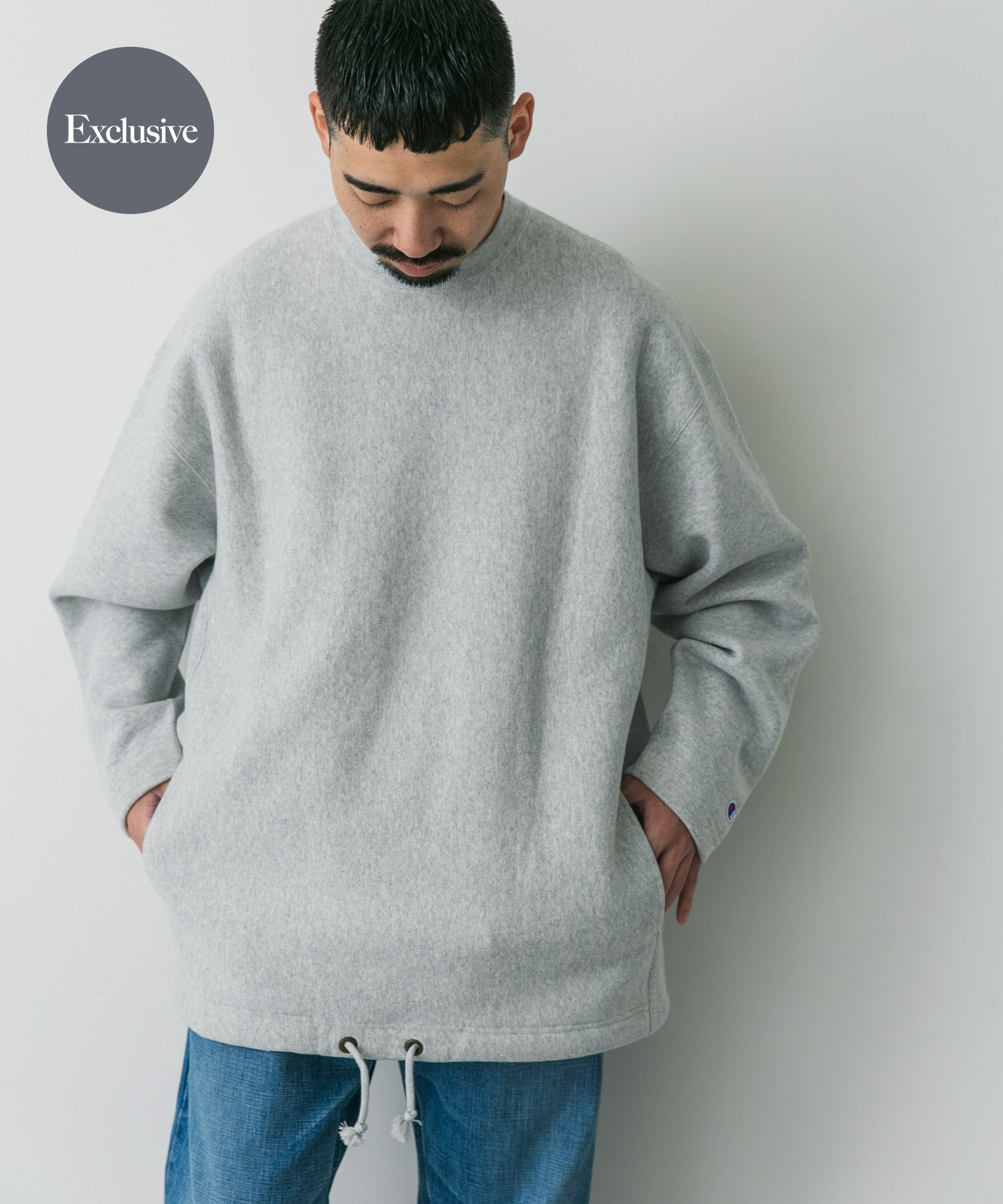 『別注』Champion×DOORS　CREWNECK SWEATSHIRTS