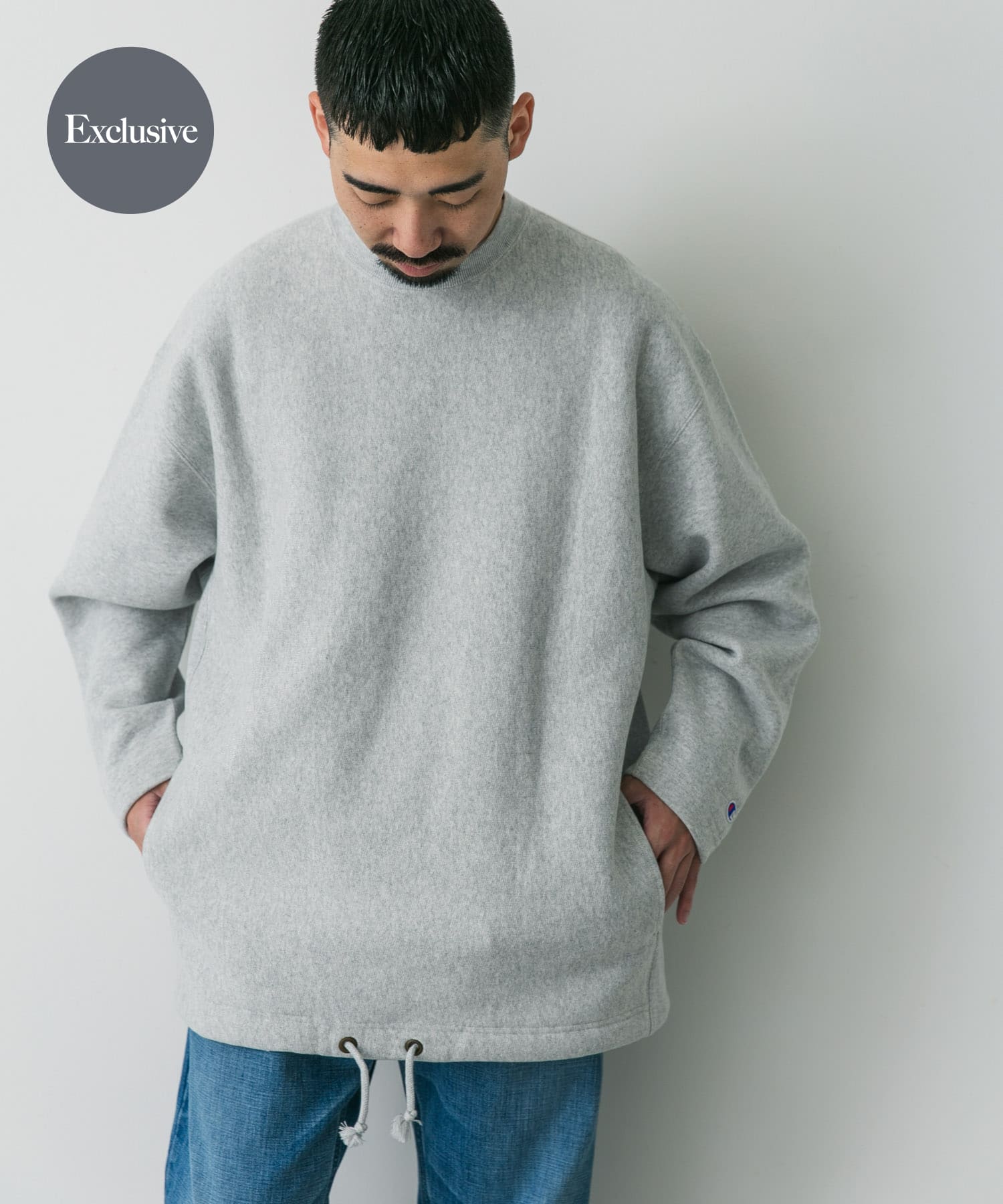 『別注』Champion×DOORS　CREWNECK SWEATSHIRTS