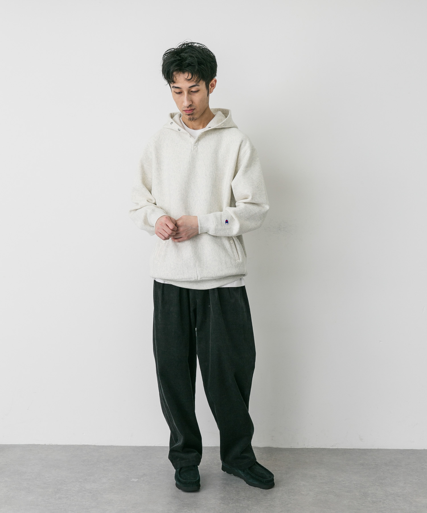 身長：180cm サイズ：L
