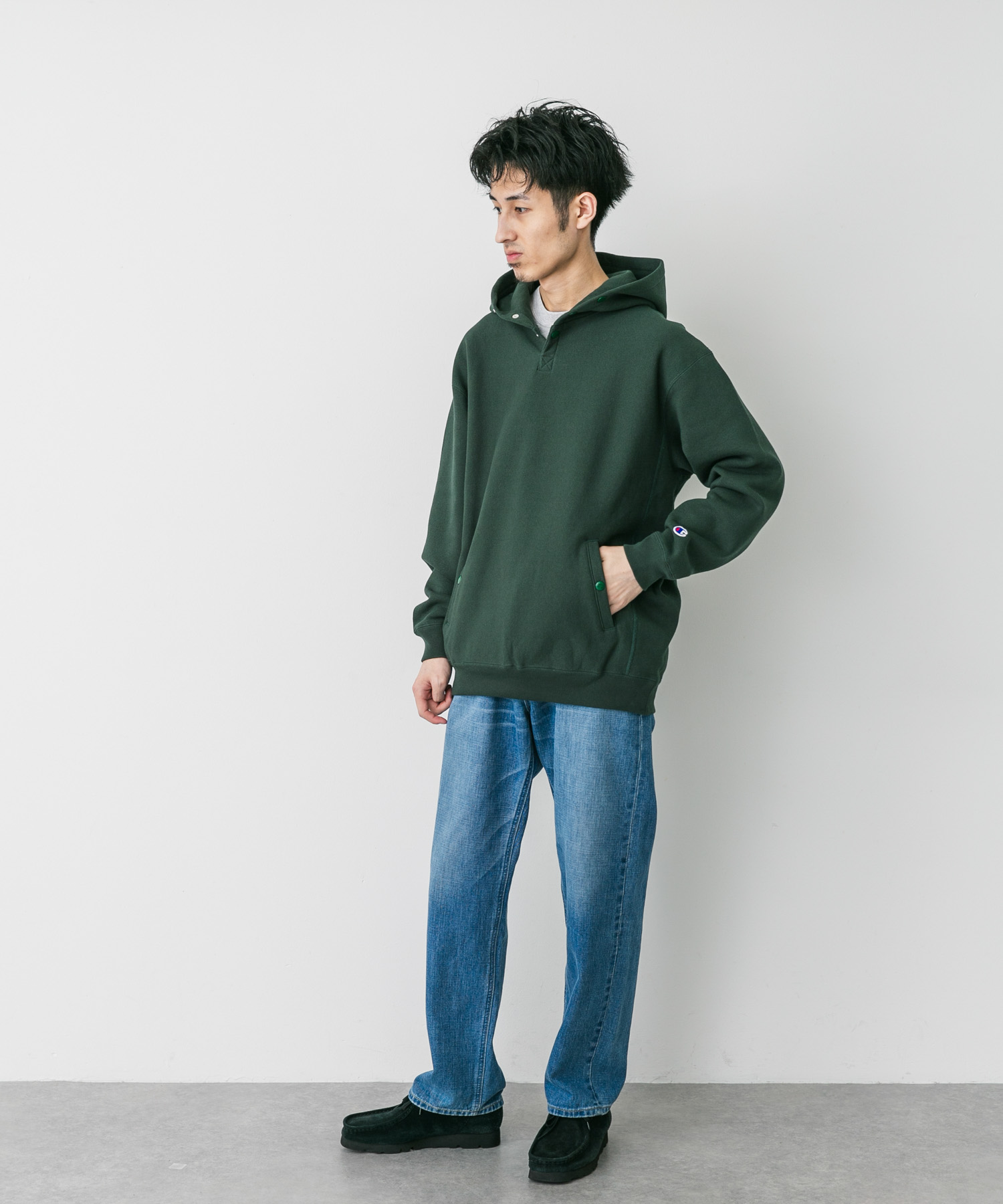 身長：180cm サイズ：L
